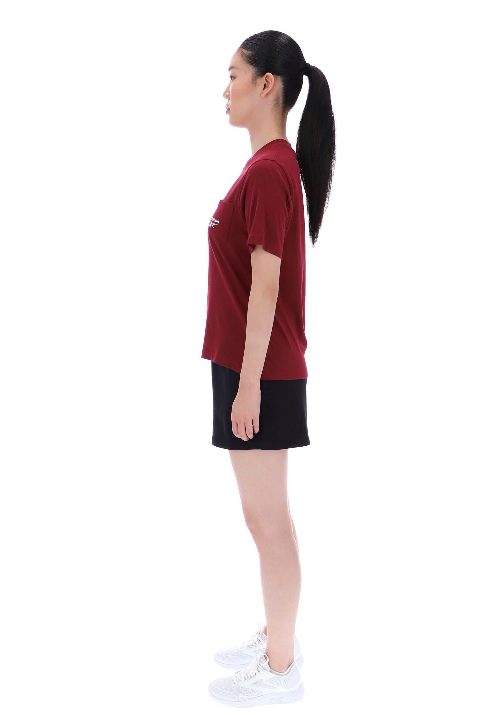 Reebok T-Shirt »LEX SMALL LOGO CRW SS POCKET TEE« 1 Stk. tlg.