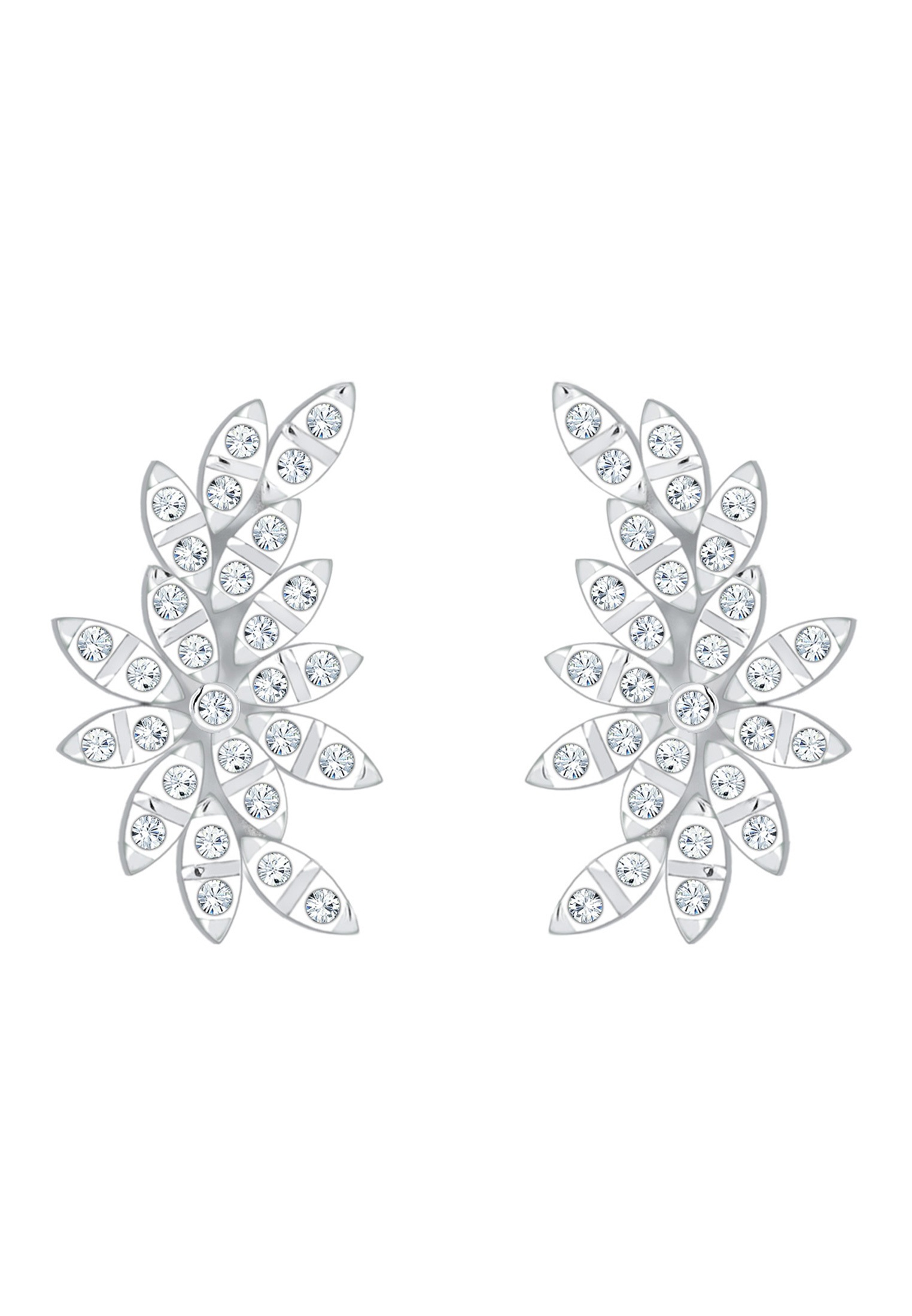 Elli Premium Paar Ohrstecker »Earcuff Kristalle 925 Silber«