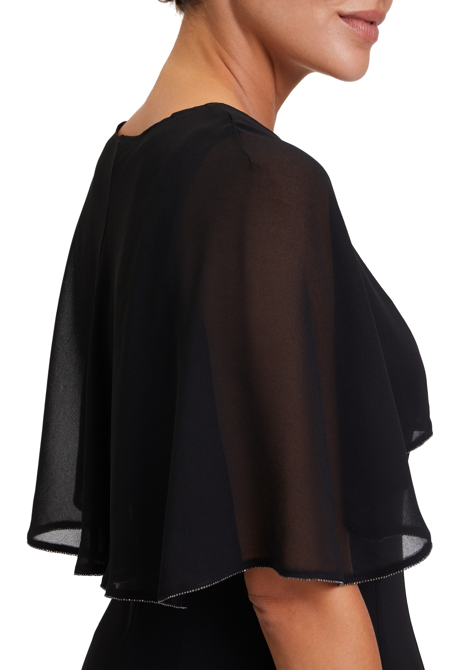 Vera Mont Chiffonkleid »Vera Mont Damen Chiffonkleid kurzarm«, Material