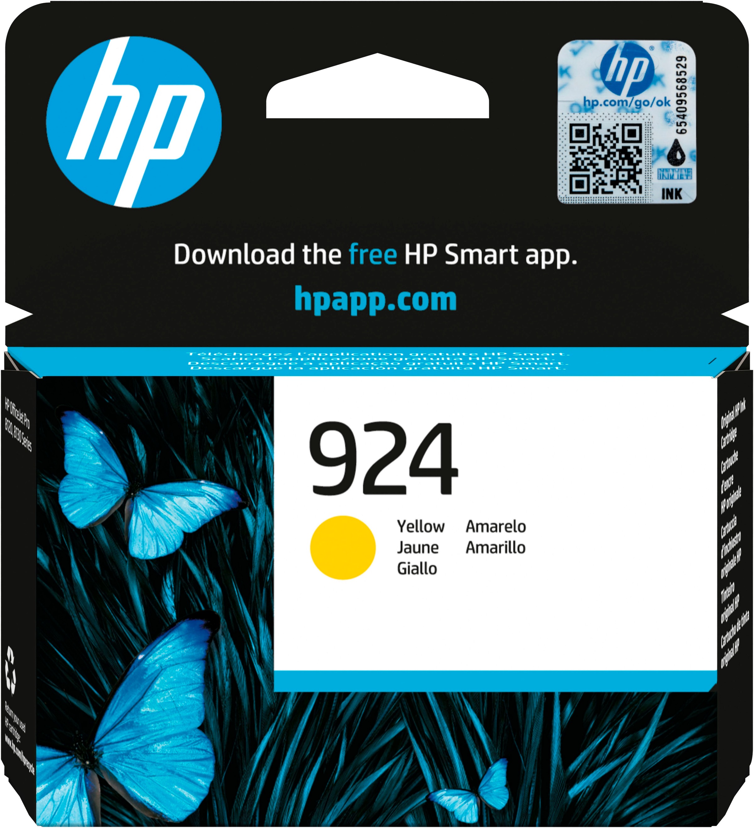 HP Tintenpatrone »924 Gelb Original Ink C...