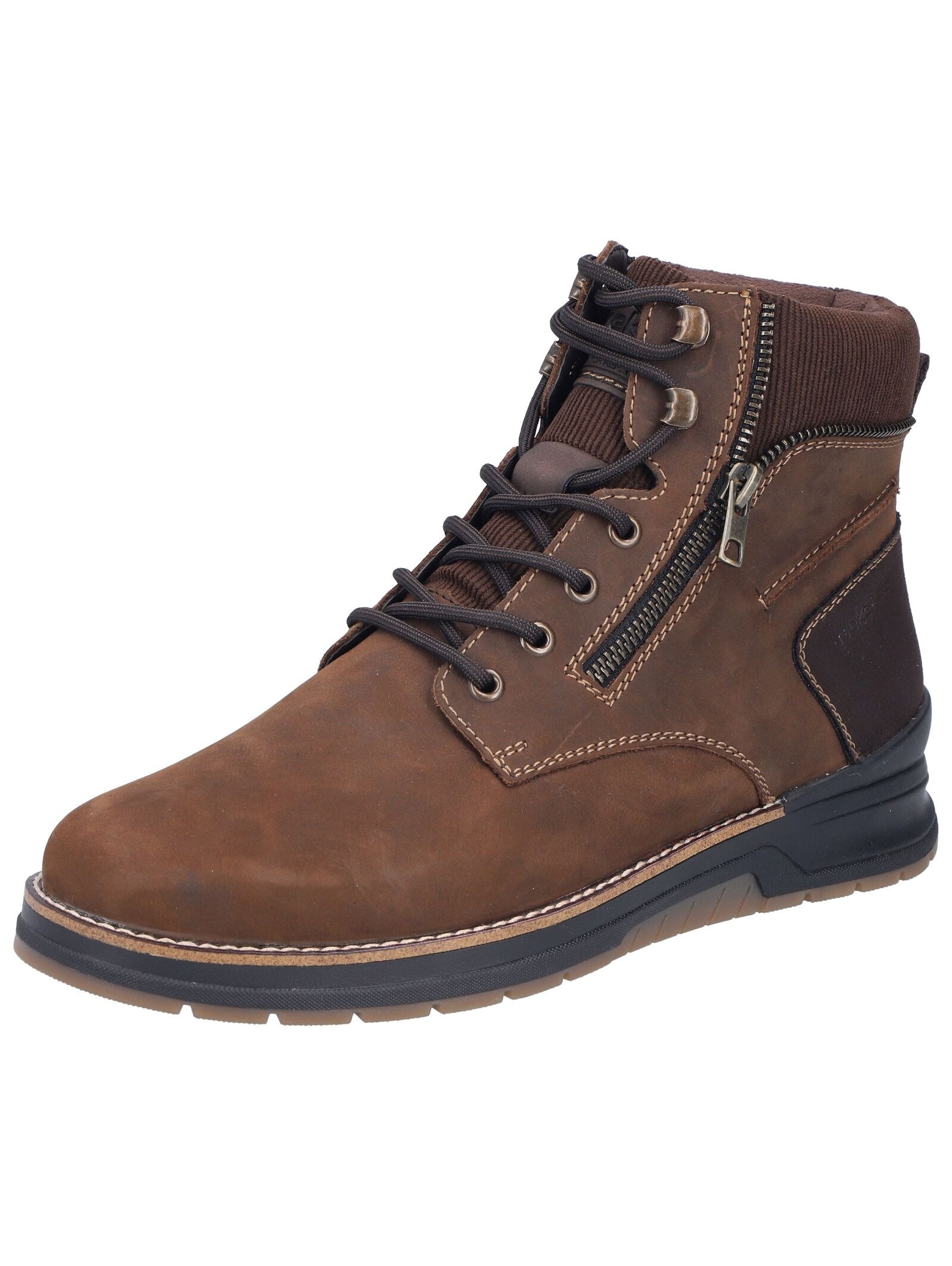 Rieker Schnürstiefelette "Rieker Stiefelette Leder" günstig online kaufen