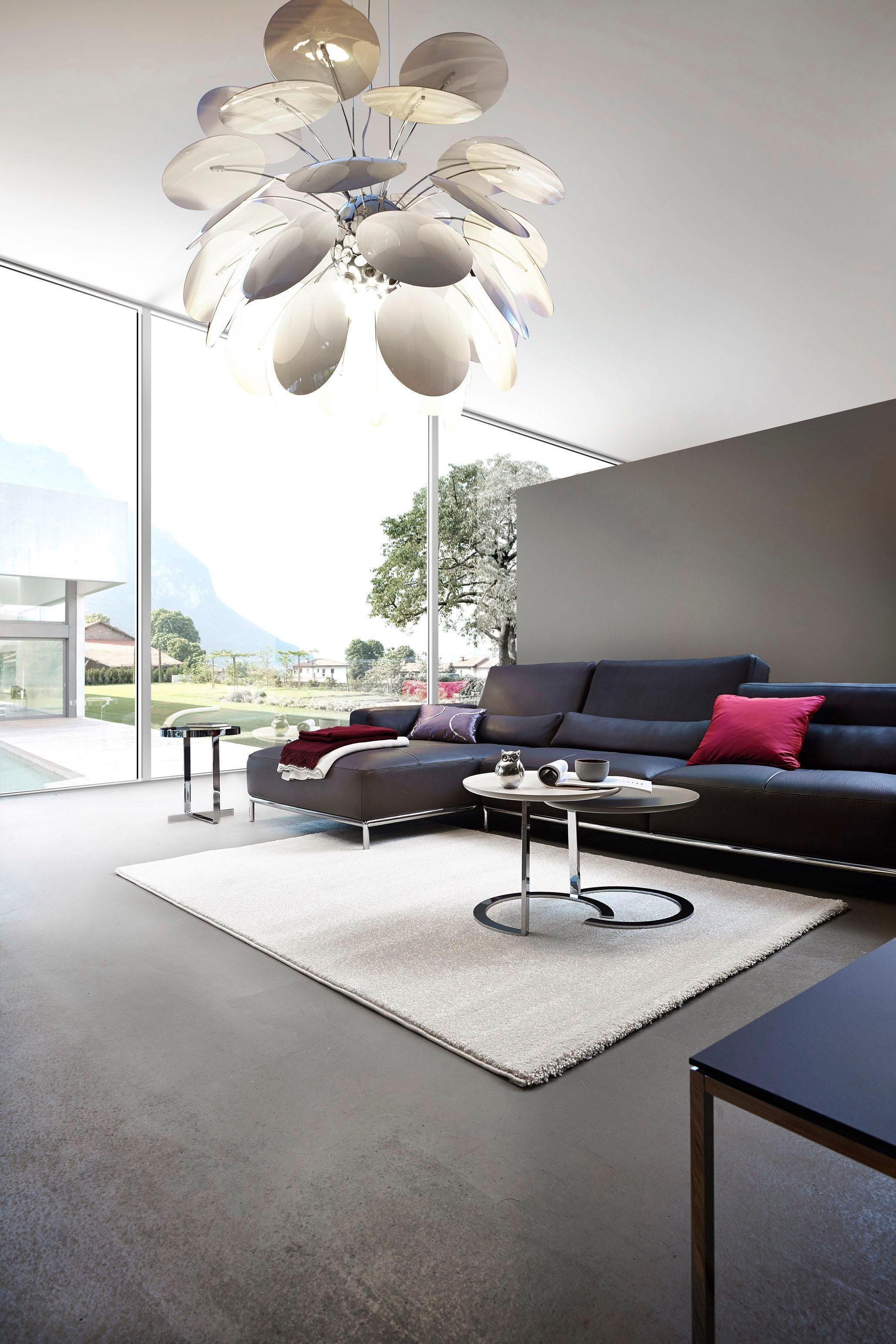 ASTRA Teppich "Samoa Uni" rechteckig 20 mm Höhe hochwertiger Kurzflor in vi günstig online kaufen