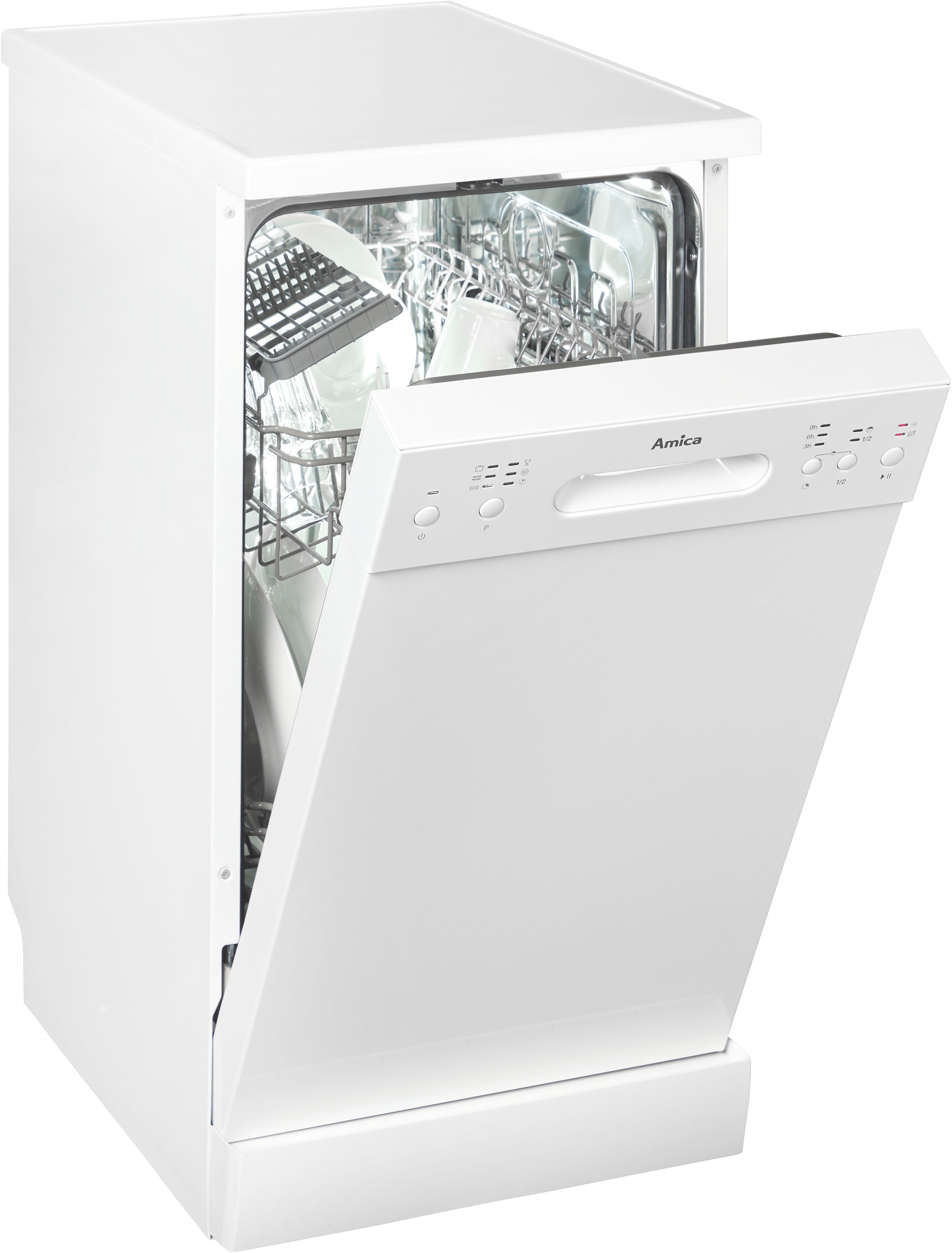 Amica Standgeschirrspüler "GSP 530 911 W" 10 Maßgedecke günstig online kaufen