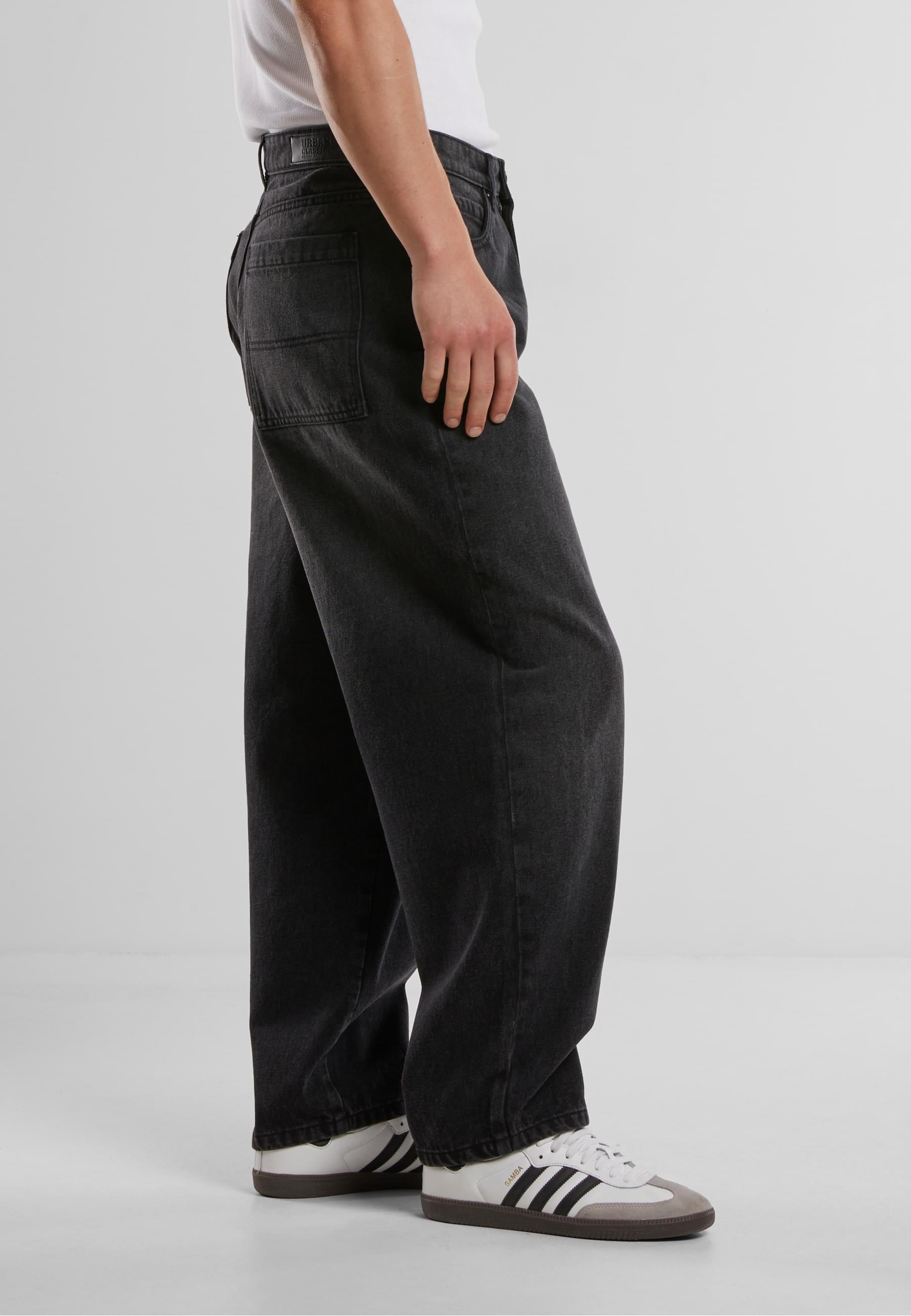 URBAN CLASSICS Bequeme Jeans »Urban Classics Tapered Heavy Ounce Baggy Jeans«
