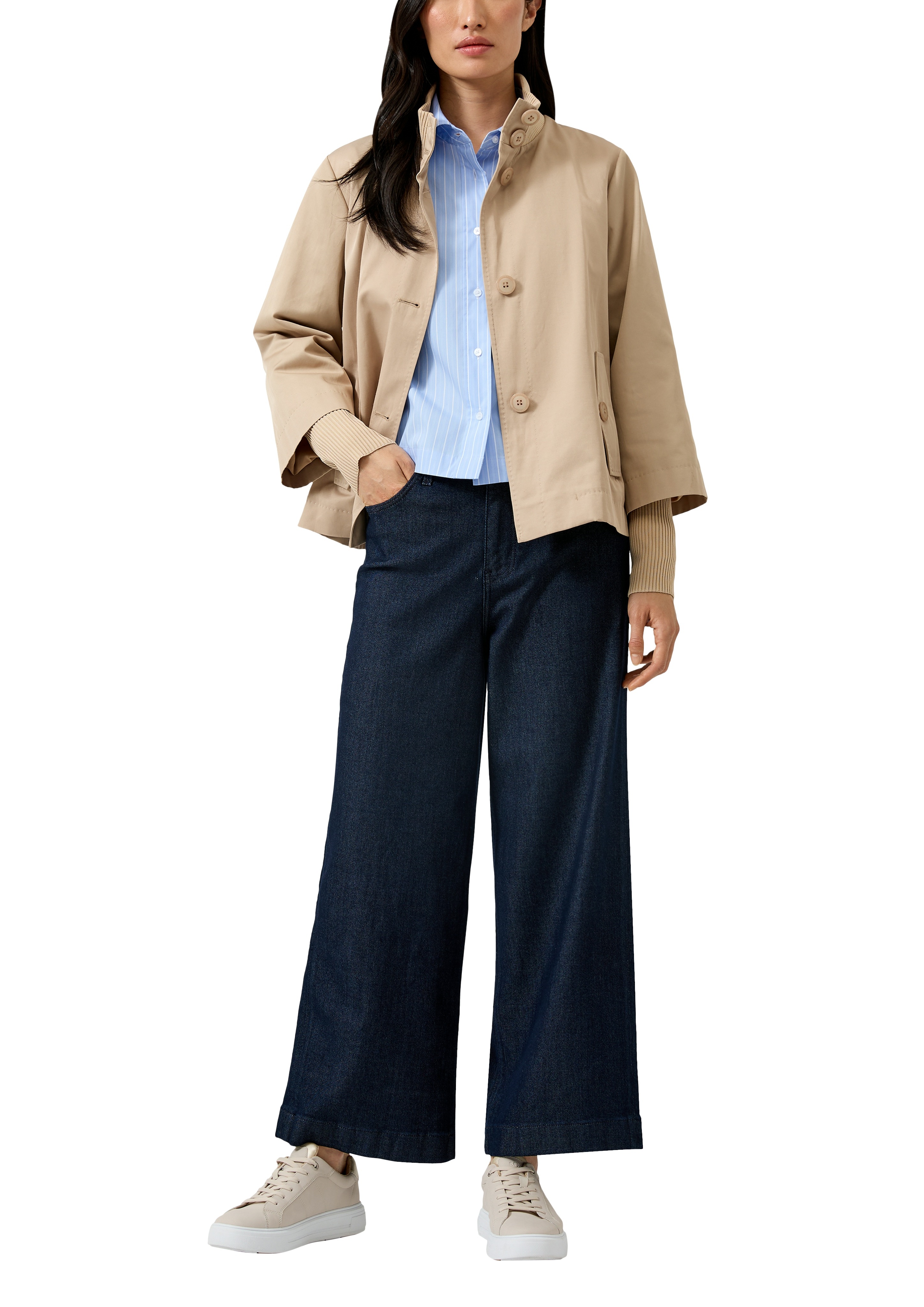 Thumbnail - s.Oliver BLACK LABEL Hemdbluse mit Brusttasche