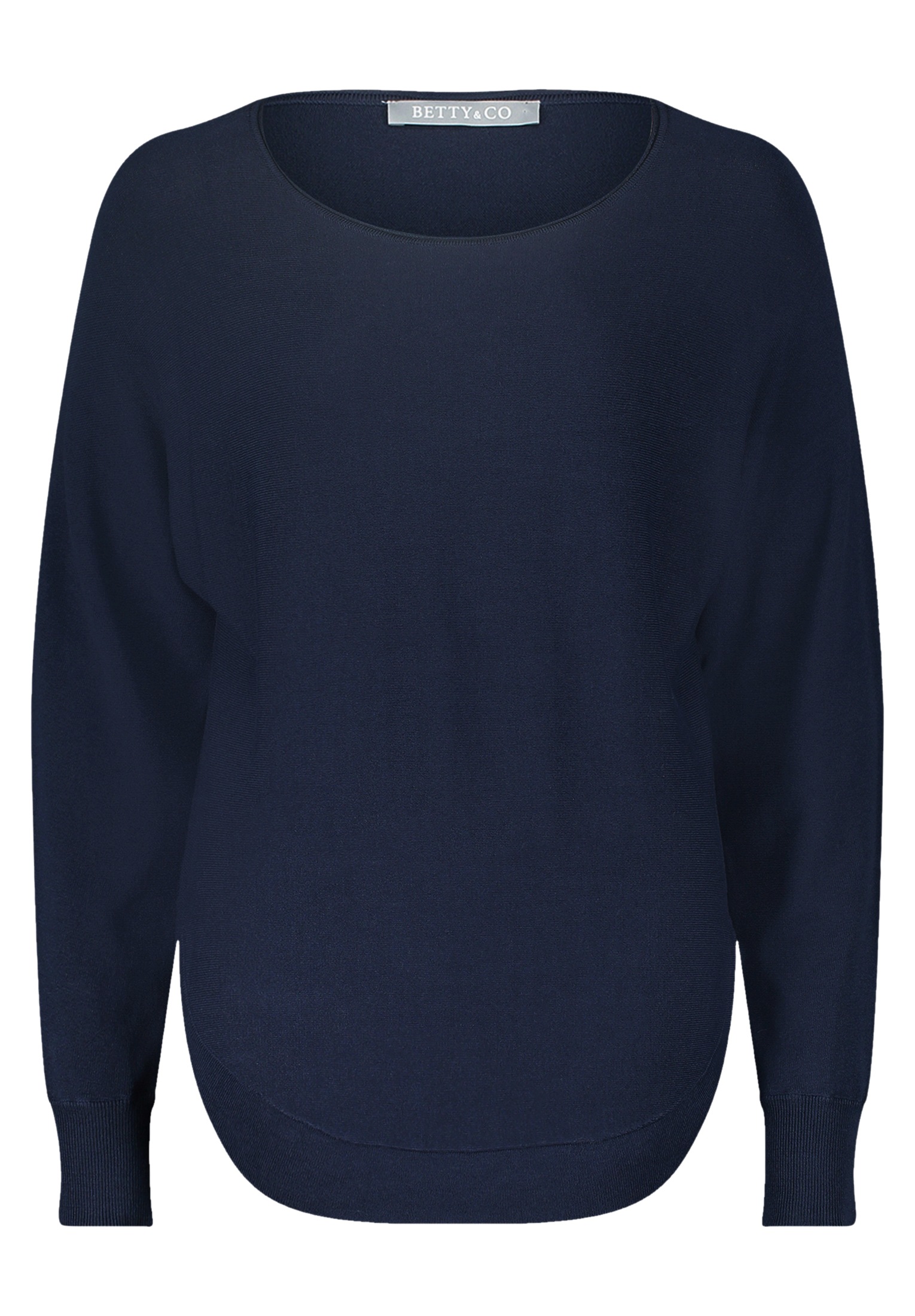Betty&Co Strickpullover »Betty & Co Feinstrickpullover mit U-Boot-Ausschnitt«, (1 tlg.), Schlitz