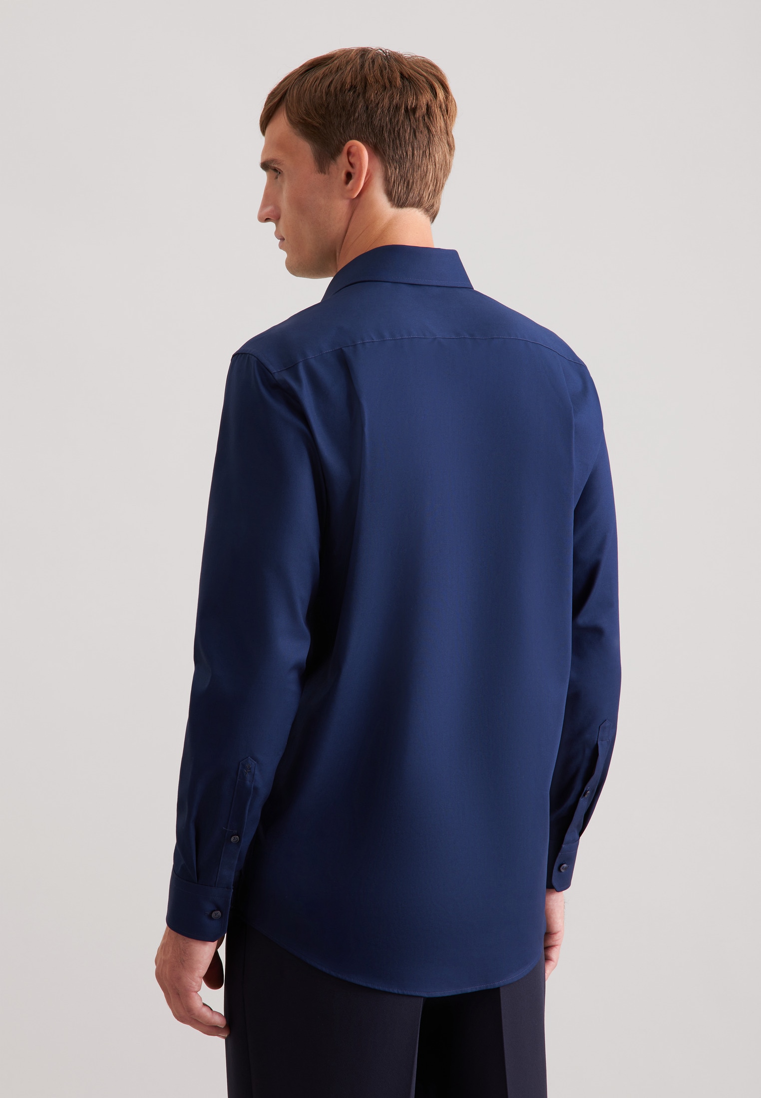 seidensticker Businesshemd »Schwarze Rose« Regular 1/1 Kentkragen Uni