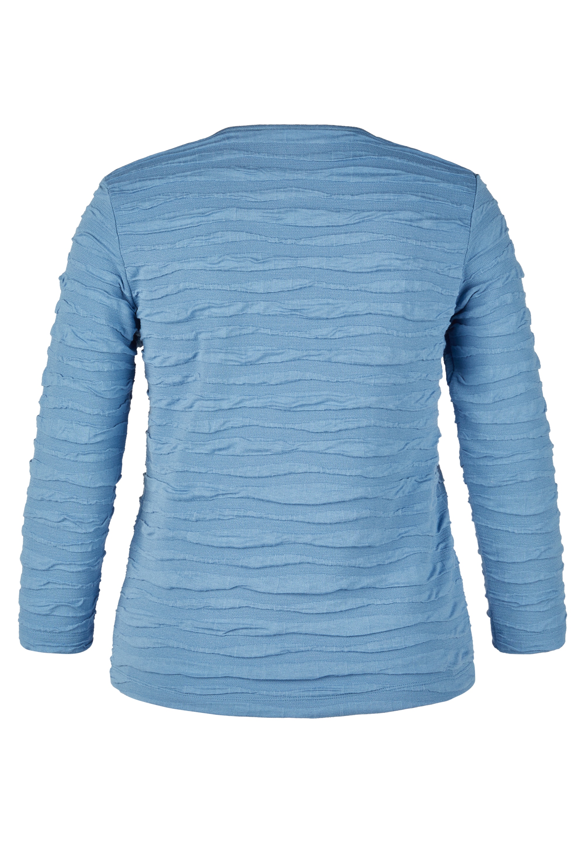 Rabe 3/4-Arm-Shirt, mit Struktur Muster