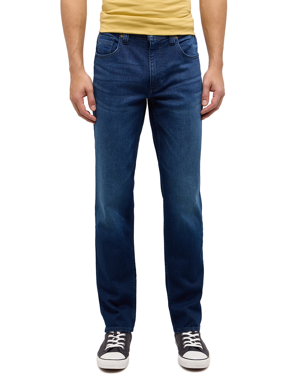 MUSTANG Straight-Jeans "Style Washington Straight", mit Reißverschluss