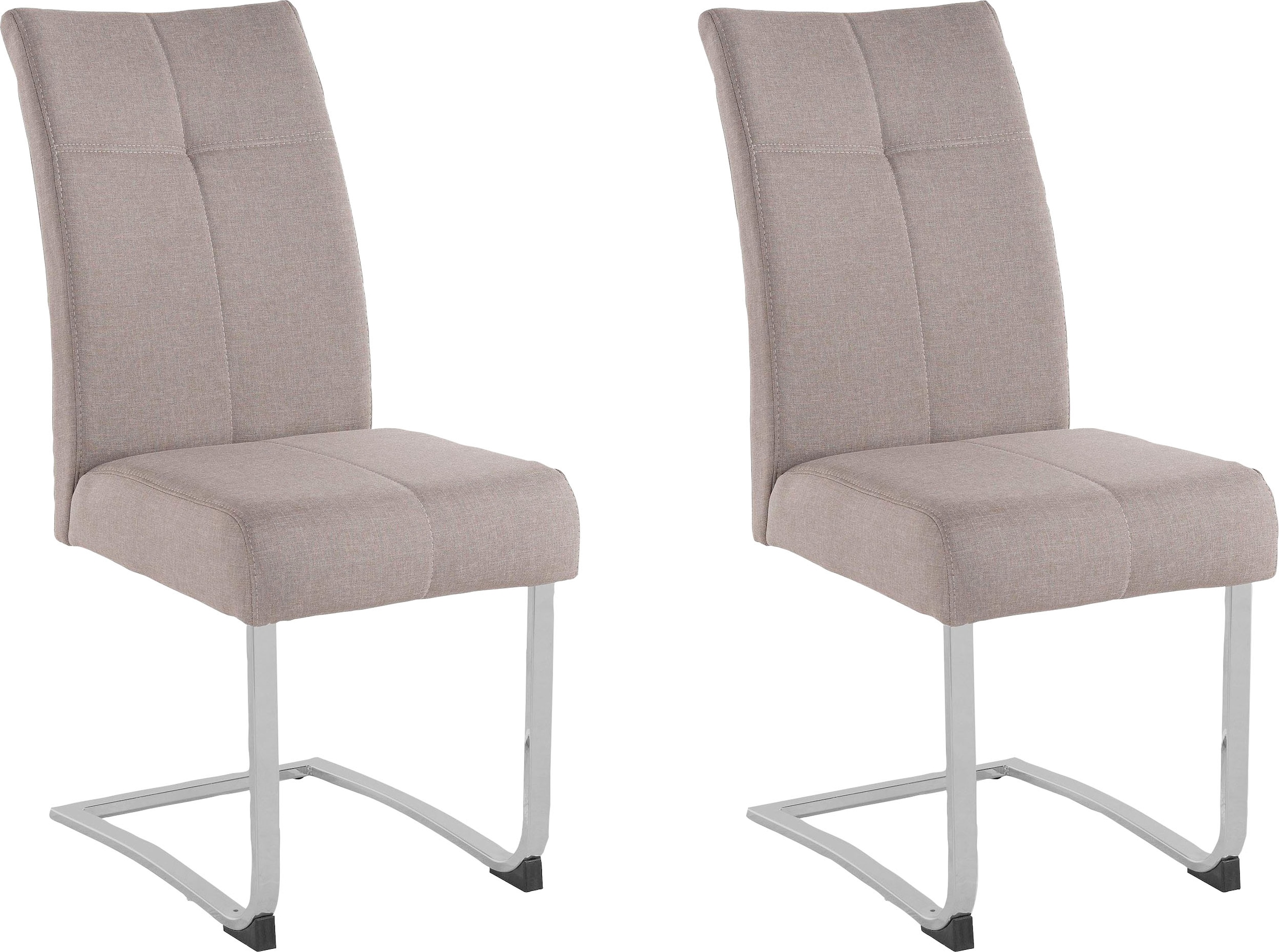 Home affaire Freischwinger "Rab" (Set) 2 Stk.Bezug in verschiedenen Qualitä günstig online kaufen