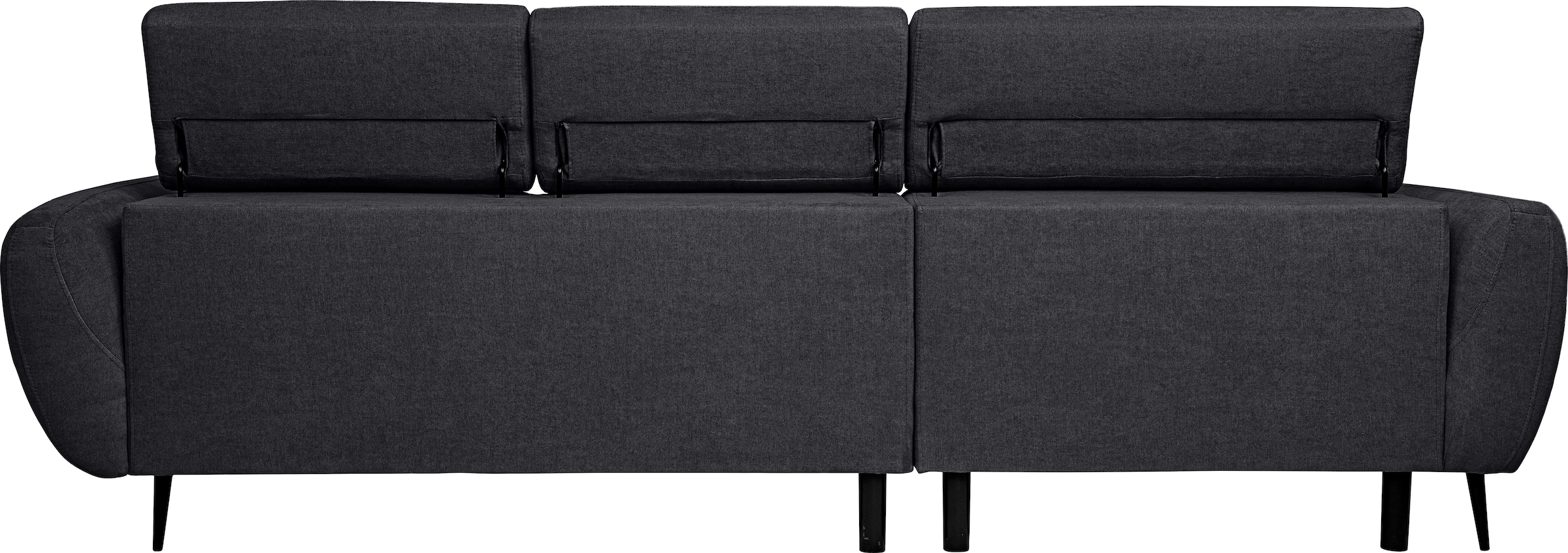 WERK2 Ecksofa »Alisson, mit elektrischer Sitztiefenverstellung, L-Form, Breite 277 cm«, Alisson – flexibler Komfort mit modernem Design und smarten Details.