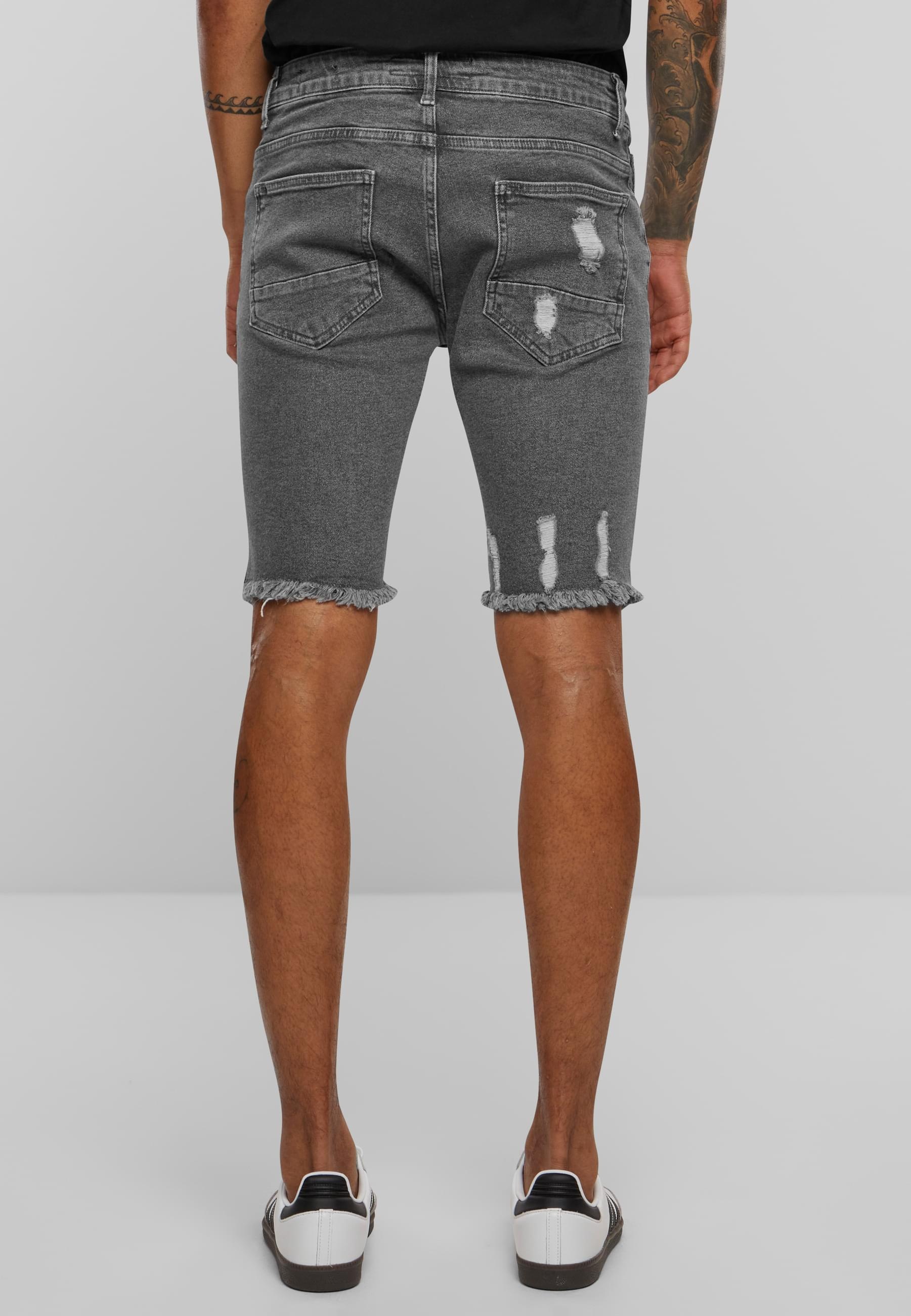 2Y Studios Shorts »2Y Studios Herren 2Y Destroyed Skinny Denim Shorts«, (1 tlg.)