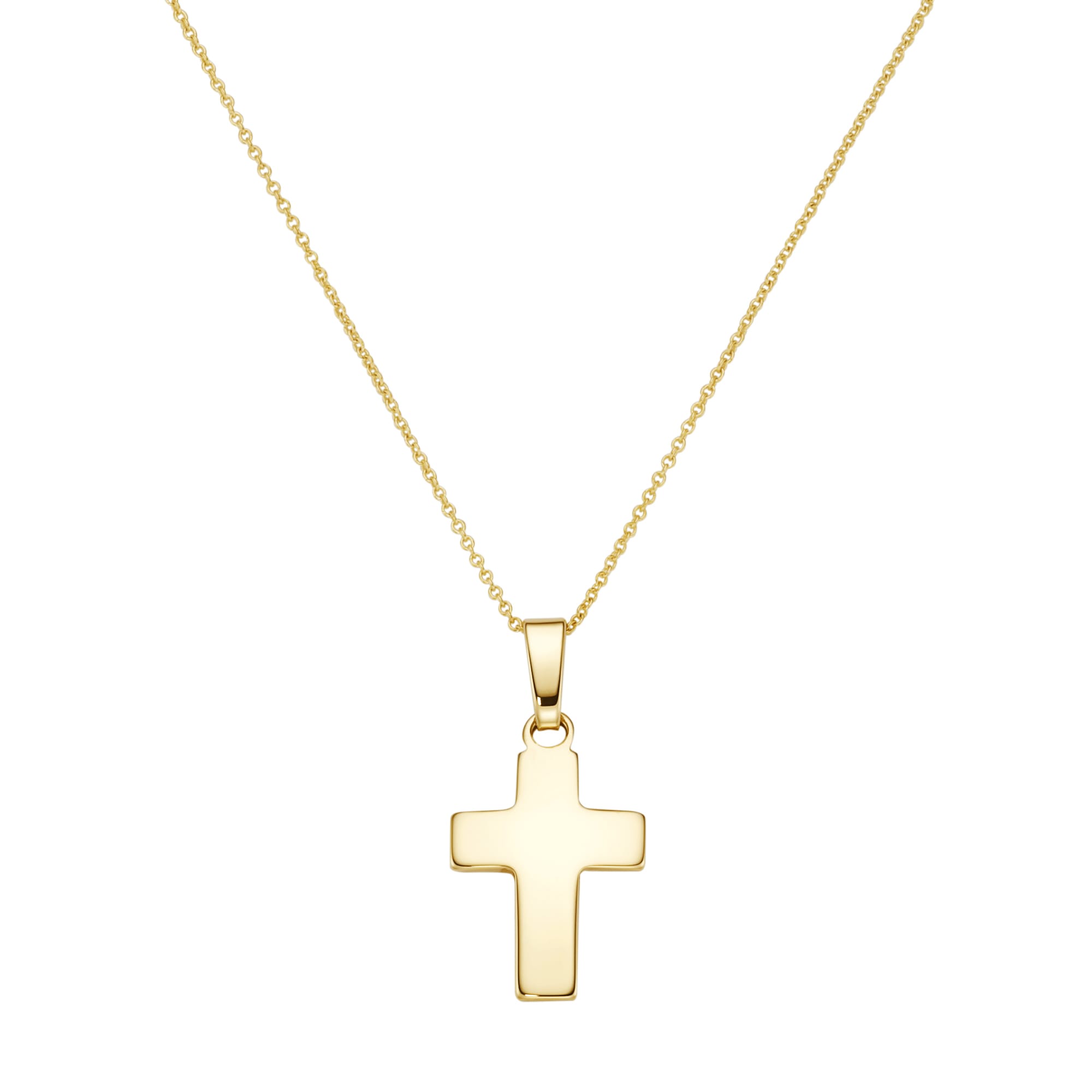 Luigi Merano Kreuzkette »Kreuz Anhänger, Gold 375«