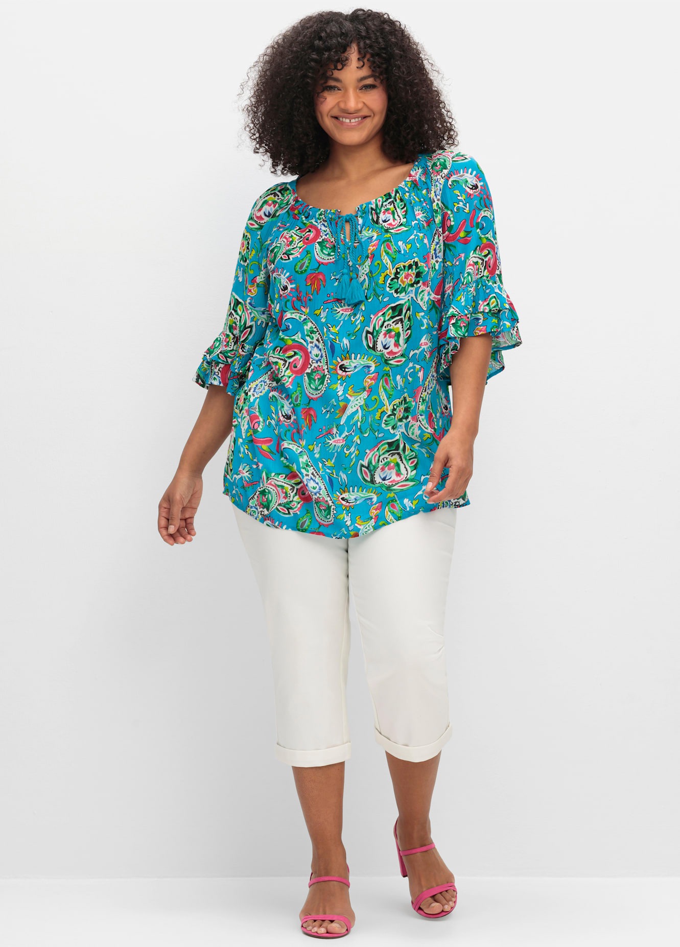 sheego by Joe Browns Schlupfbluse günstig online kaufen