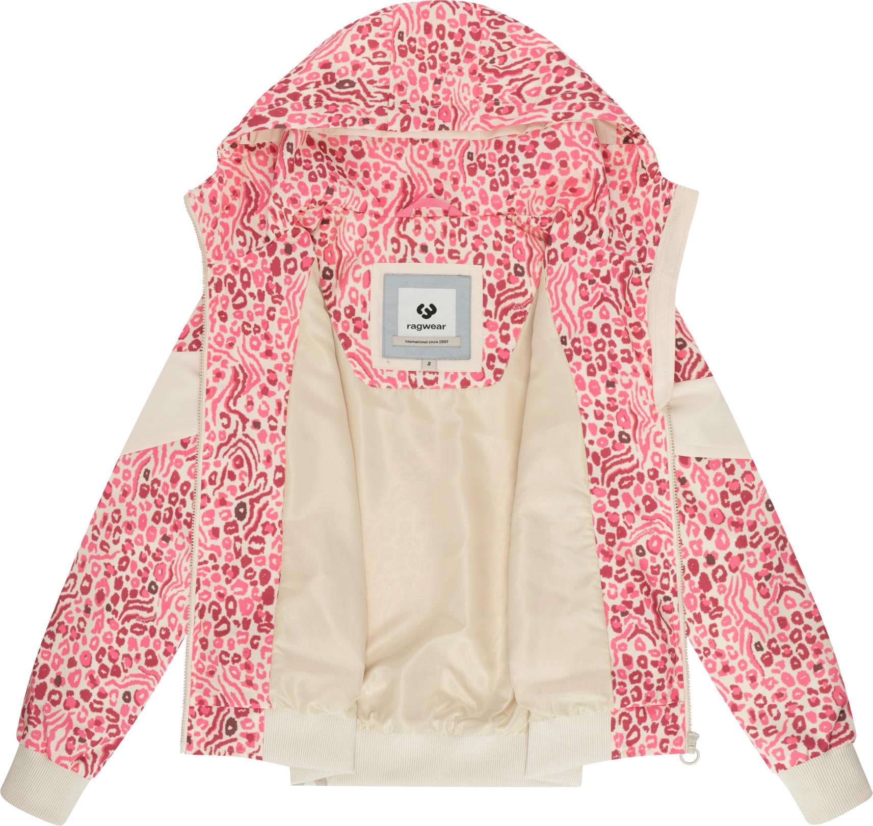 Ragwear Funktionsjacke »Oggie Block Leo YOUMODO« mit Kapuze Wasserdichte & atmungsaktive Übergangsjacke