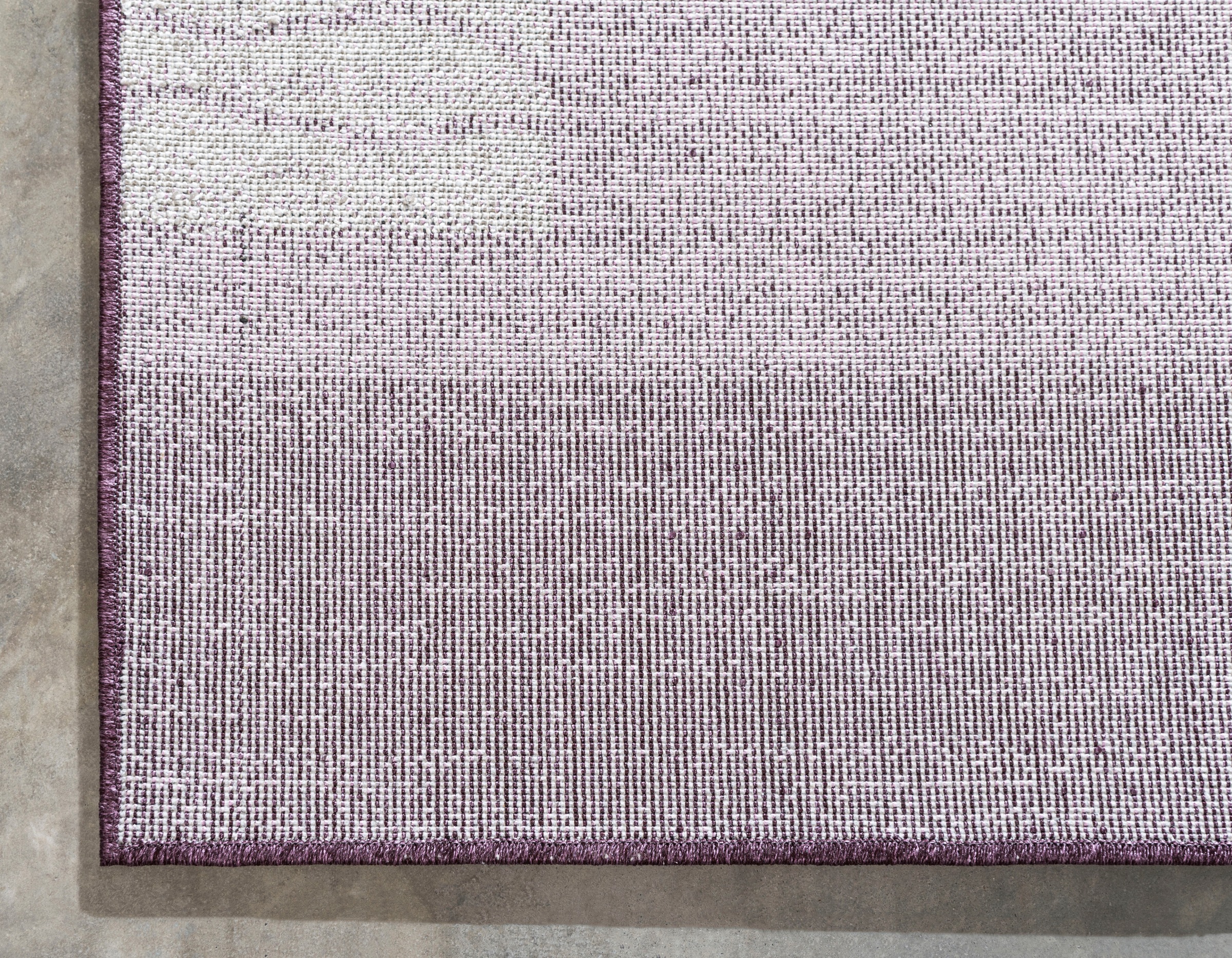 Myflair Möbel & Accessoires Teppich »Good Times Lagerräumung«, rechteckig, 13 mm Höhe, Kurzflor, gewebt, melierte Optik, mit Bordüre