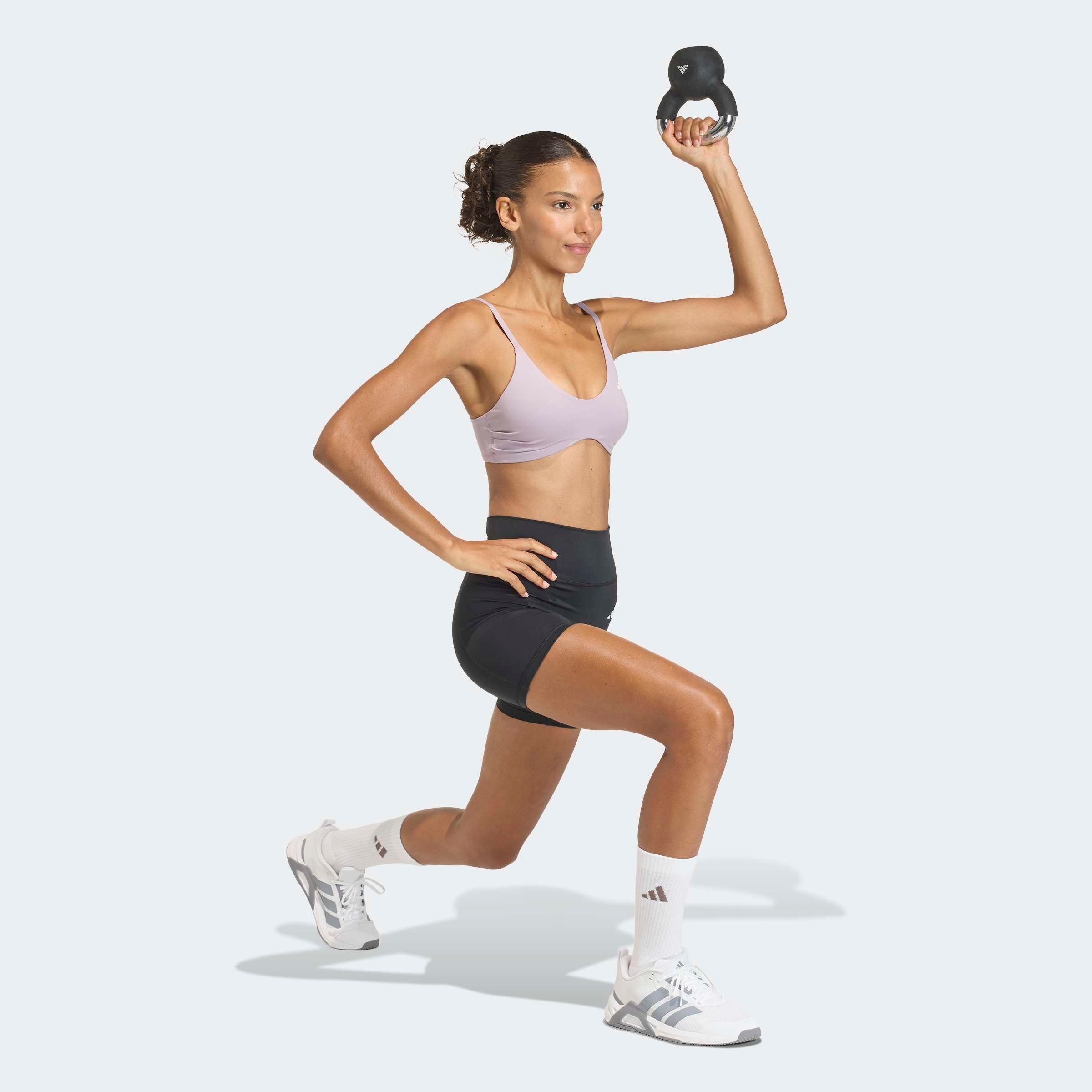 adidas Performance Shorts »OPTIME ESSENTIALS WORKOUT KURZE LEGGINGS«  für Erwachsene, mit sportlichem Stil