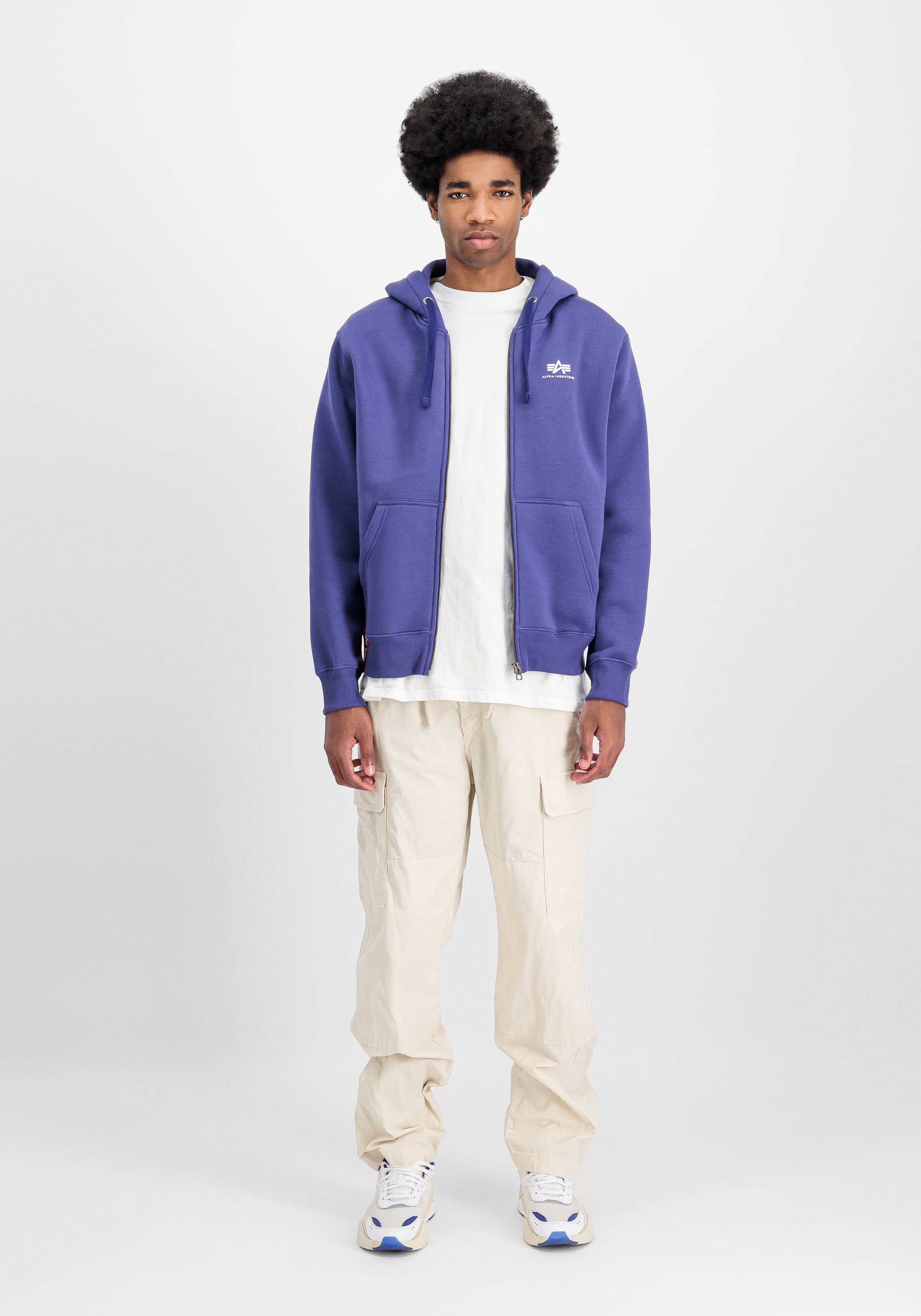 Alpha Industries Hoodie »Alpha Industries Men - Hoodies Basic Zip Hoodie SL«