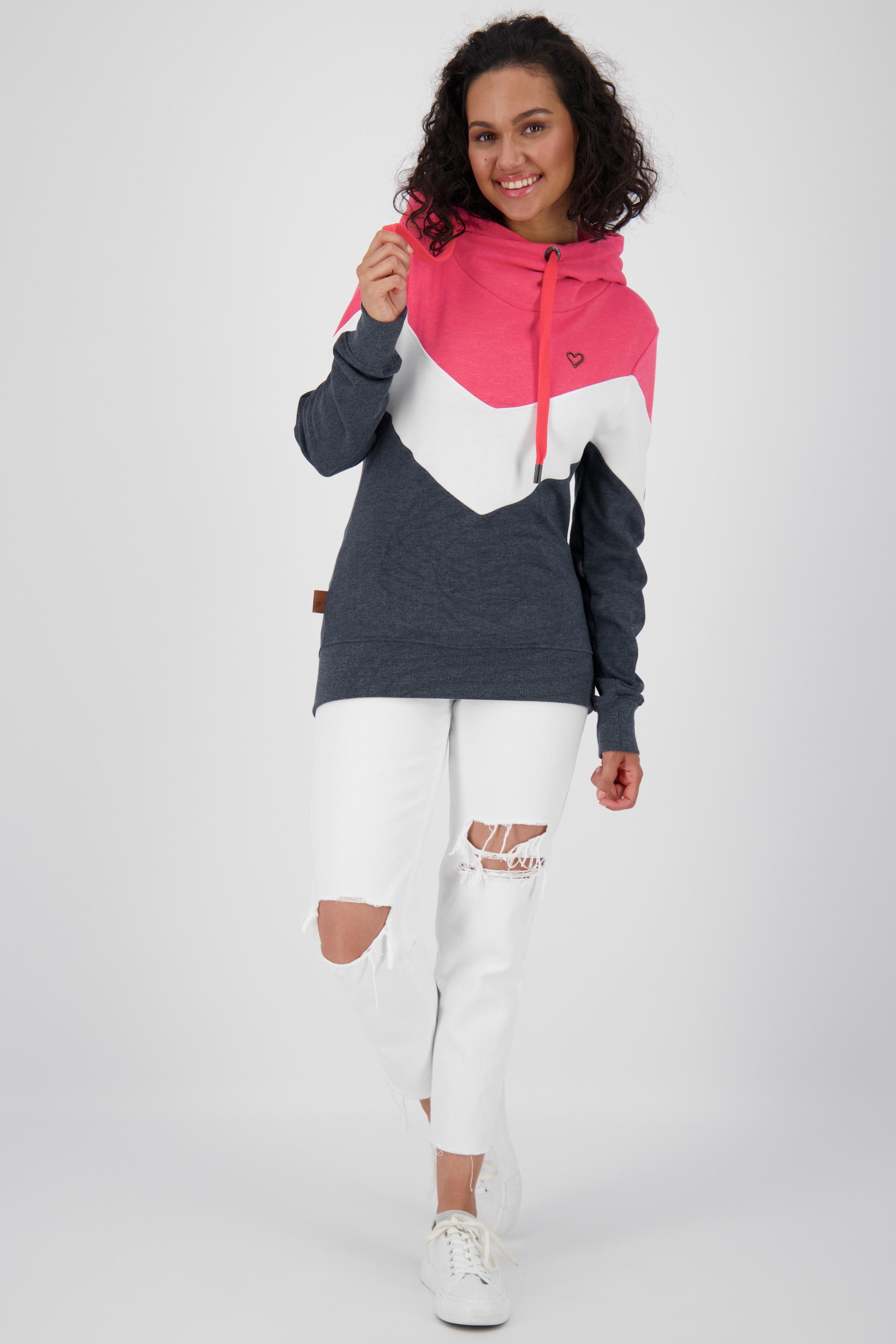 Alife & Kickin Kapuzensweatshirt »Damen StellaAK«
