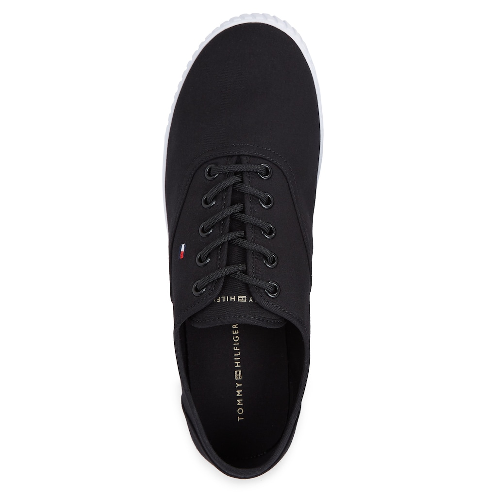 Tommy Hilfiger Sneaker »CANVAS LACE UP SNEAKER«