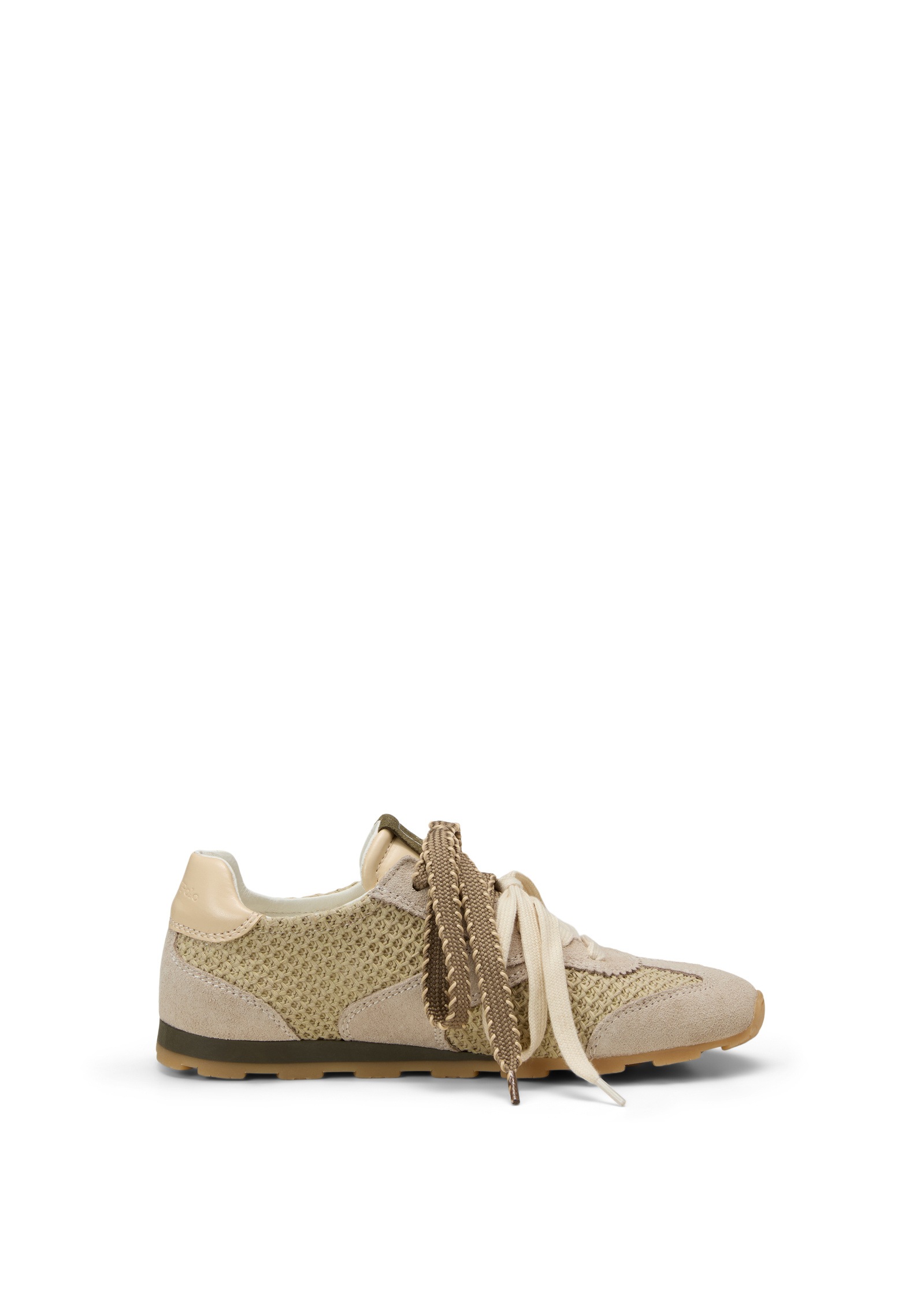 Marc O'Polo Sneaker »in luftiger Häkeloptik mit Leder«
