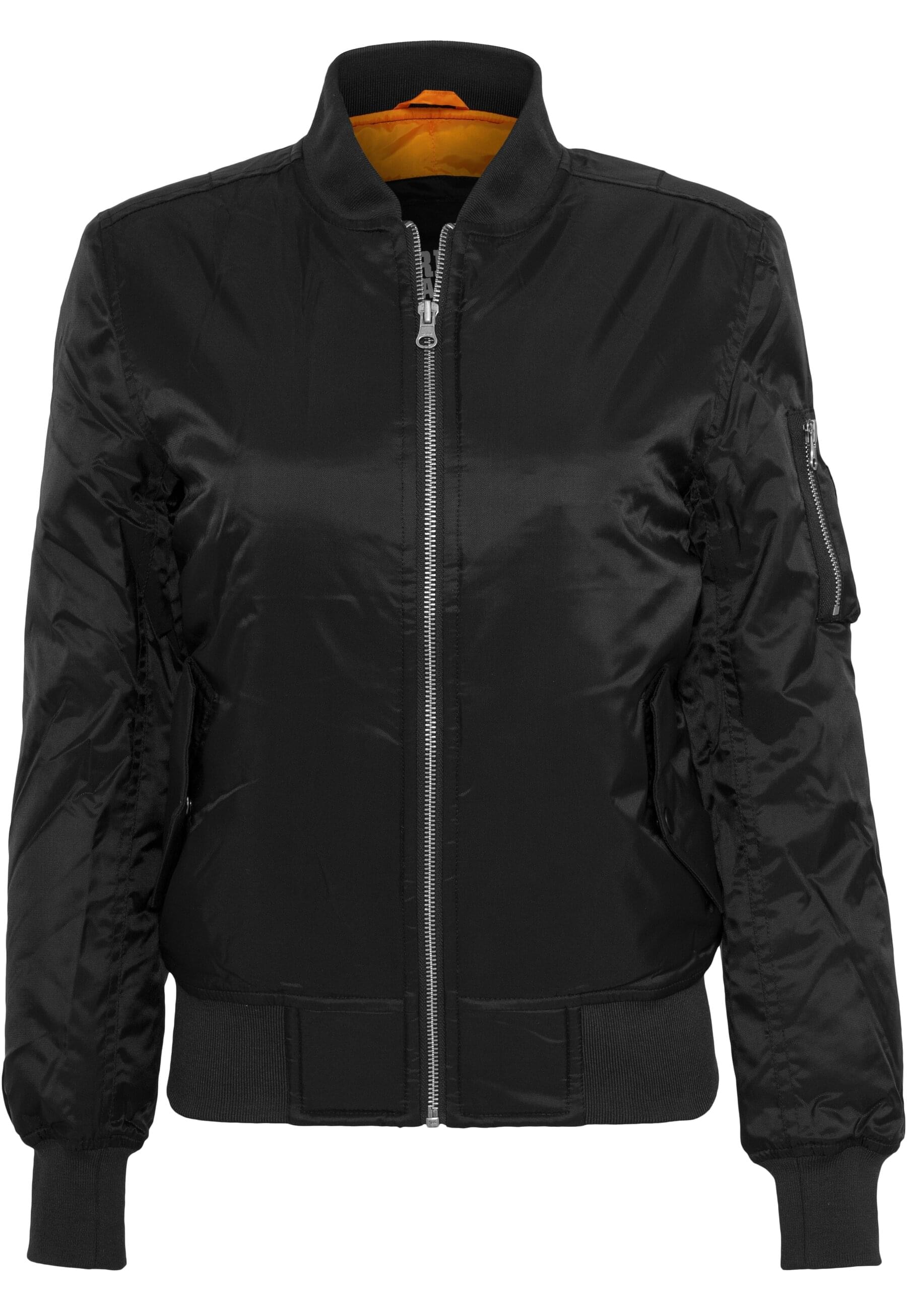 URBAN CLASSICS Allwetterjacke "Urban Classics Damen Ladies Basic Bomber Jacket", (1 St.), ohne Kapuze