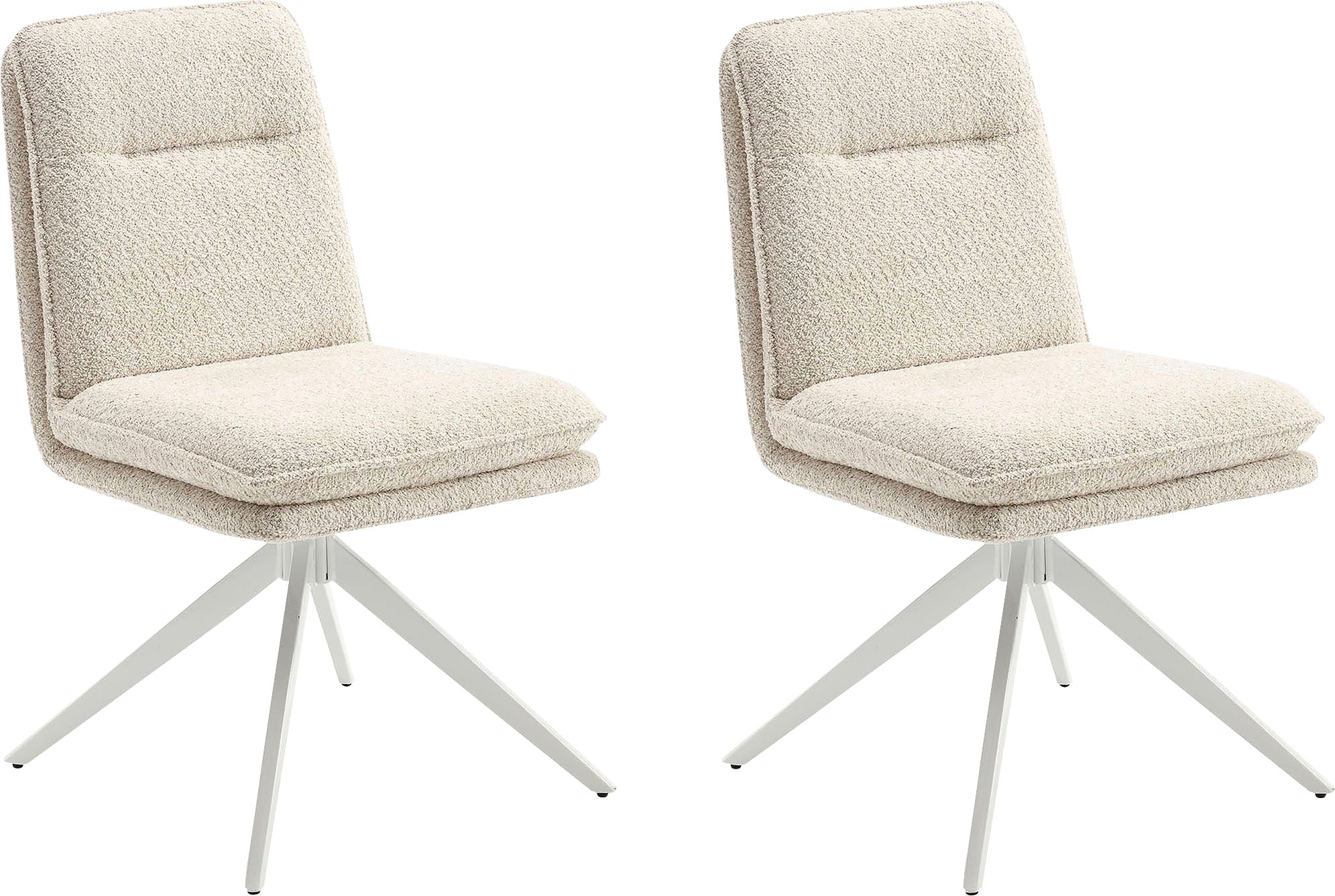 Home affaire Esszimmerstuhl "Valencia" (Set) 2 Stk. Boucle verschiedene Ges günstig online kaufen