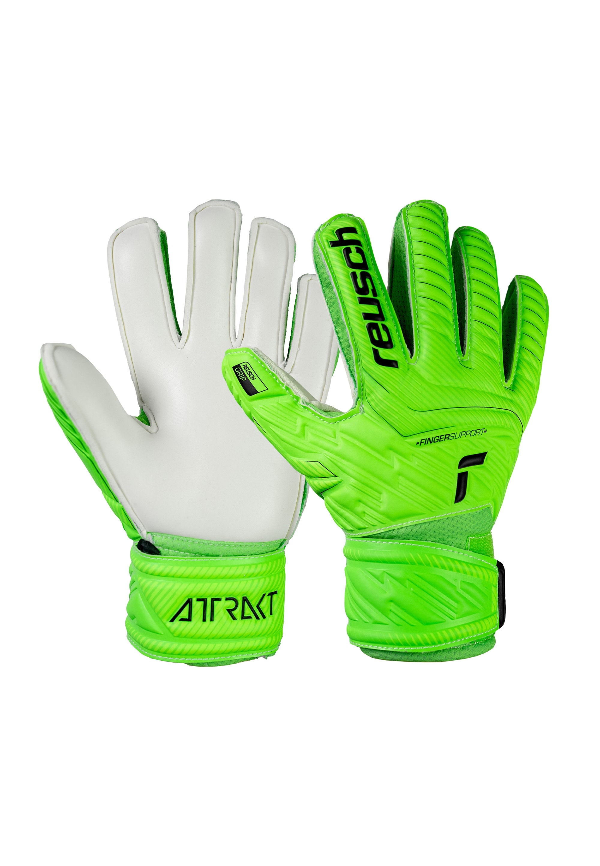 Reusch Kleiderschrank "Attrakt Grip Finger Junior" für alle Spielfeldoberflächen