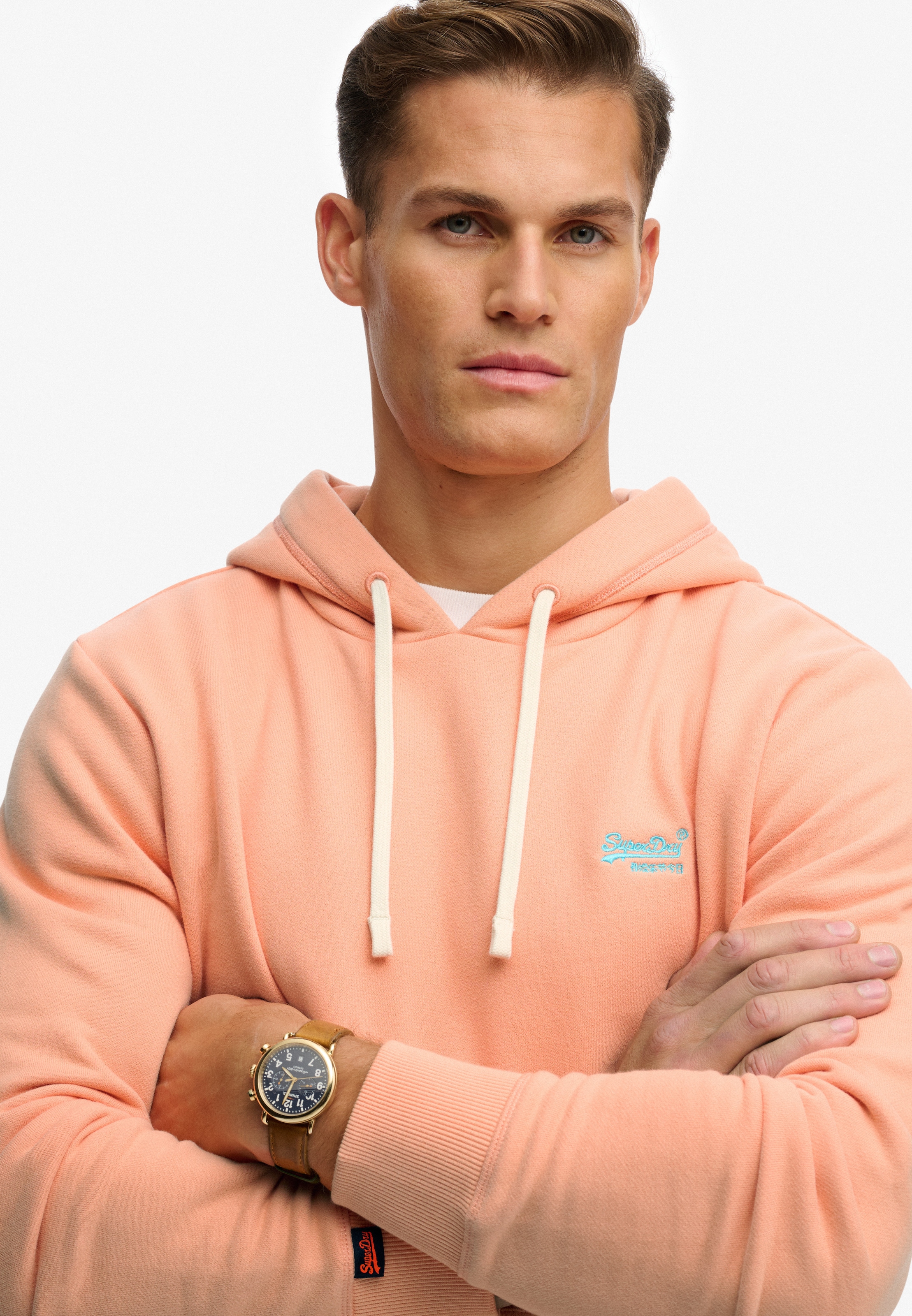 Superdry Kapuzensweatshirt »Essential Logo Classic Hood«, Baumwollmischung, loose fit

