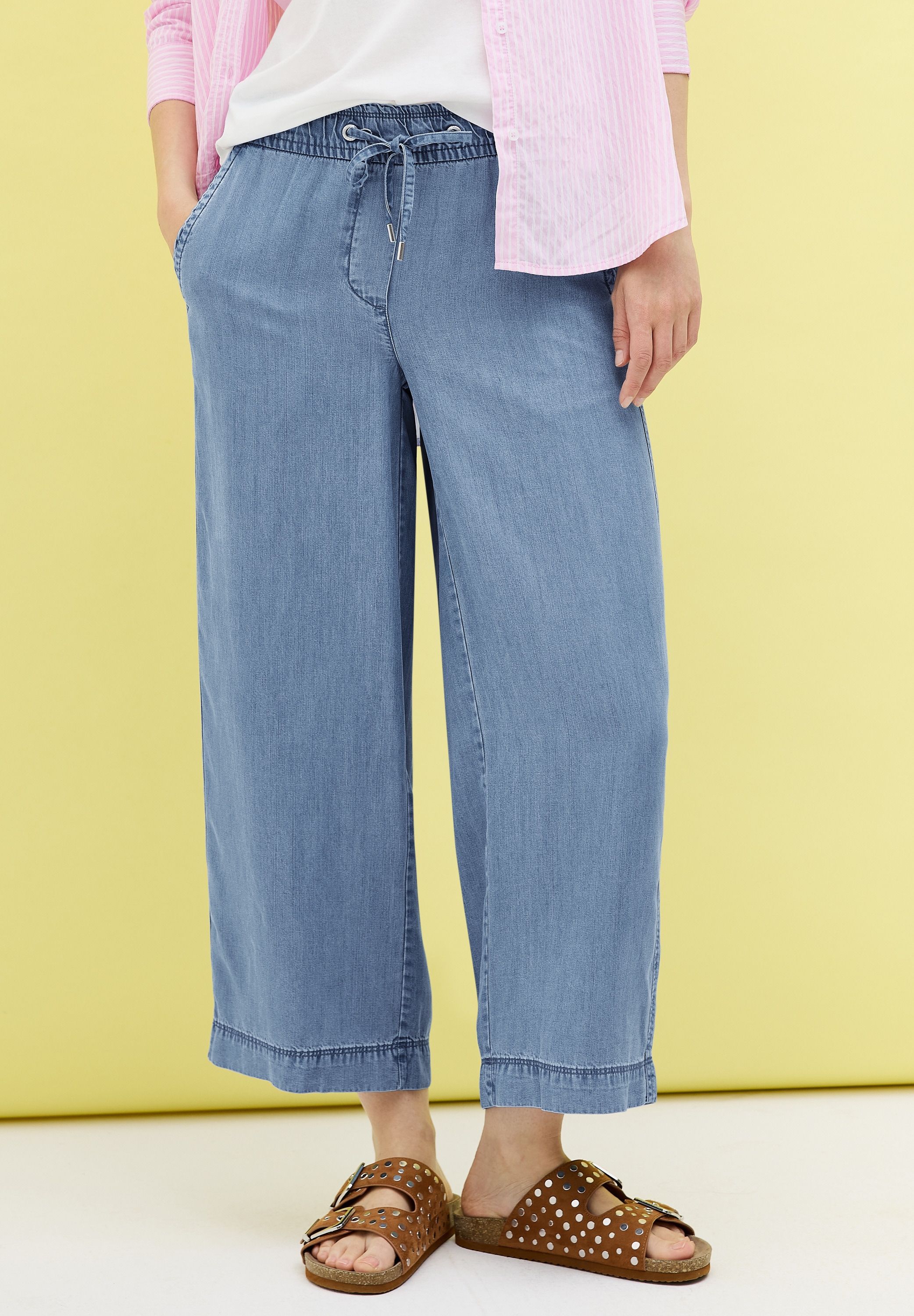 Cecil Stoffhose "Style Neele", mit elatischem Bund und Gummizug günstig online kaufen