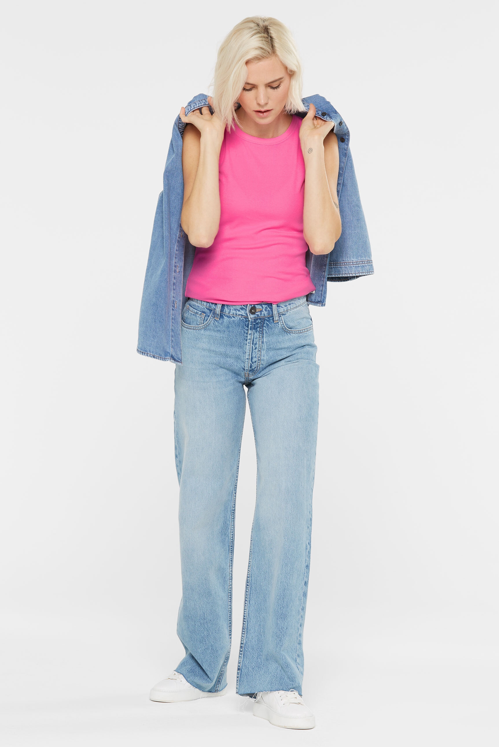 SENSES.THE LABEL Tanktop, mit Baumwolle