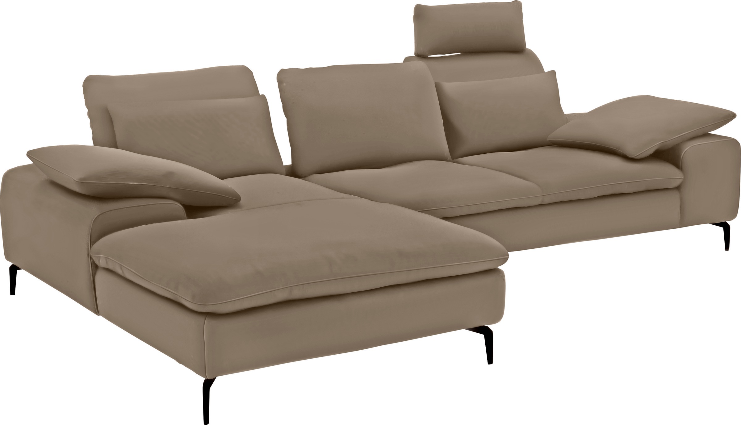 W.SCHILLIG Ecksofa "valentinoo, Designsofa, bequem, elegant und zeitlos, L- günstig online kaufen