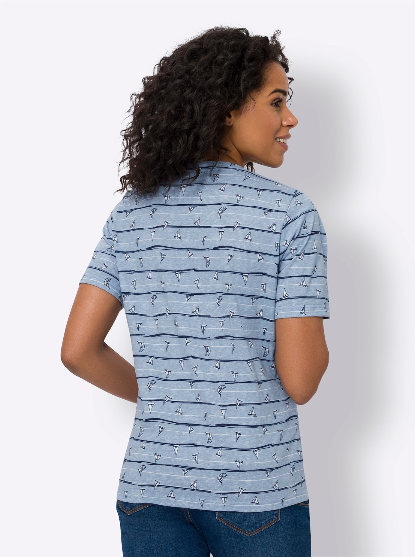 Classic Basics Kurzarmshirt "Kurzarm-Shirt" 1 Stk. tlg. günstig online kaufen