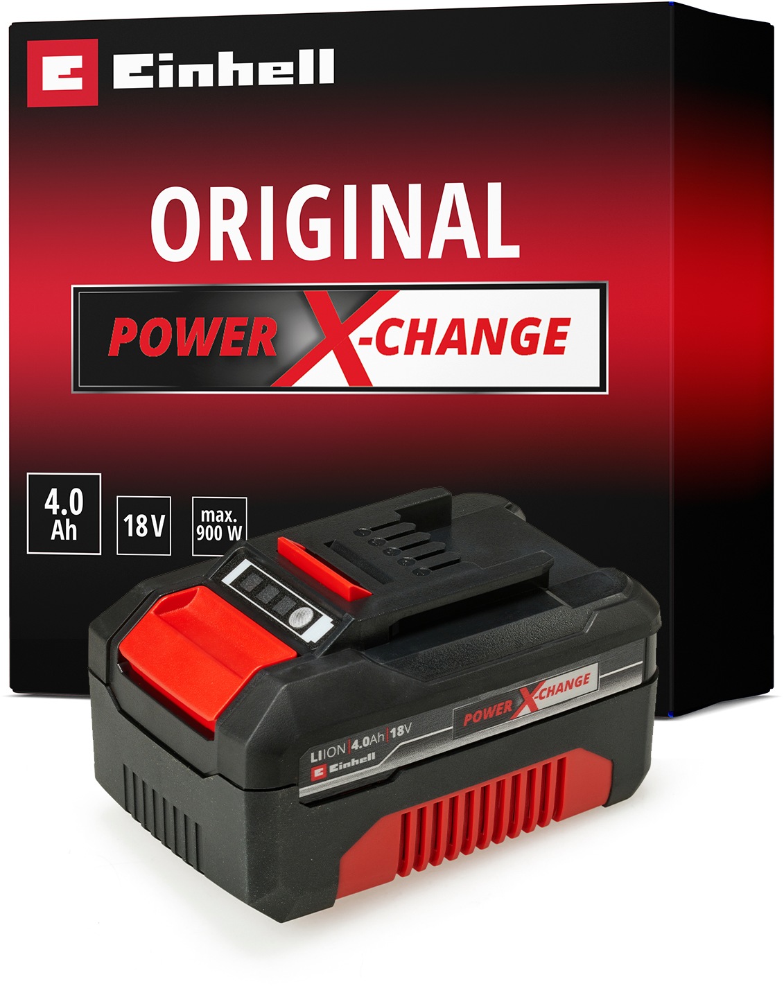 Einhell Akku "Power-X-Change", 18,0 V, 18 V, 4,0 Ah