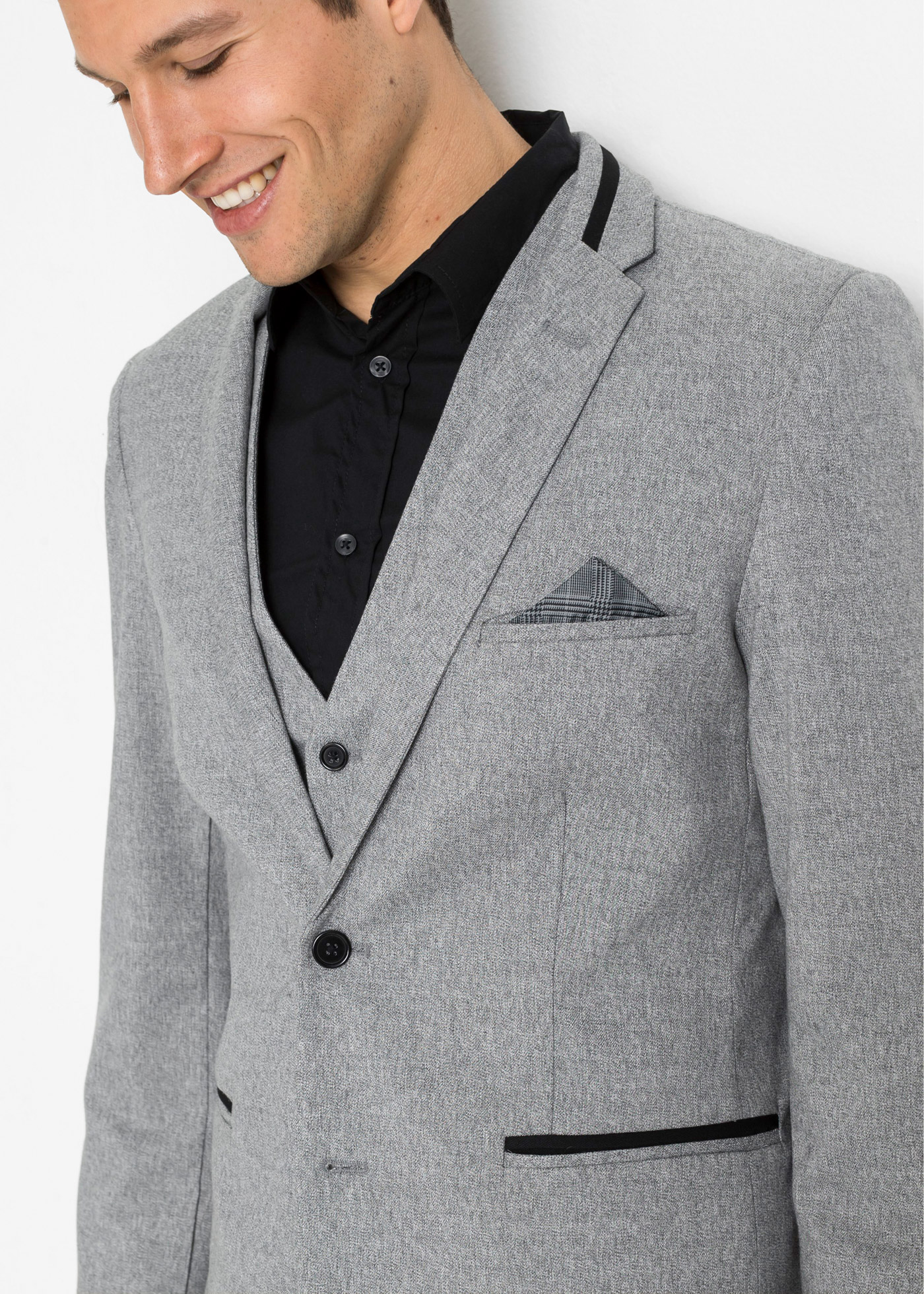 Thumbnail - bonprix Anzug 3-teilig Set, 2, 3 tlg. tlg. regular fit