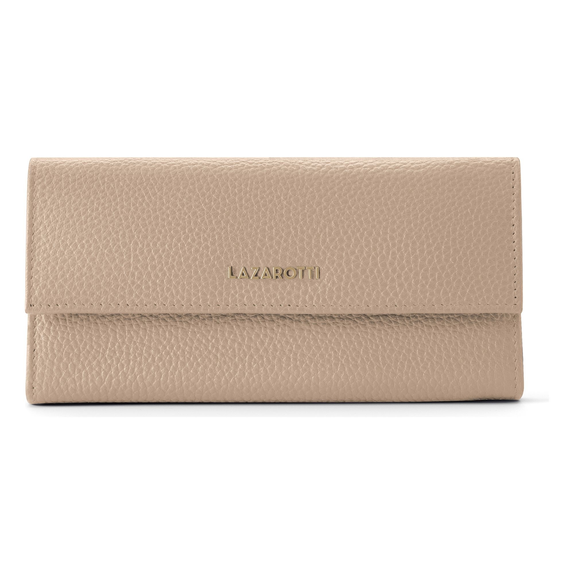 Lazarotti Geldbörse "Bologna Leather Geldbörse Leder 19 cm"