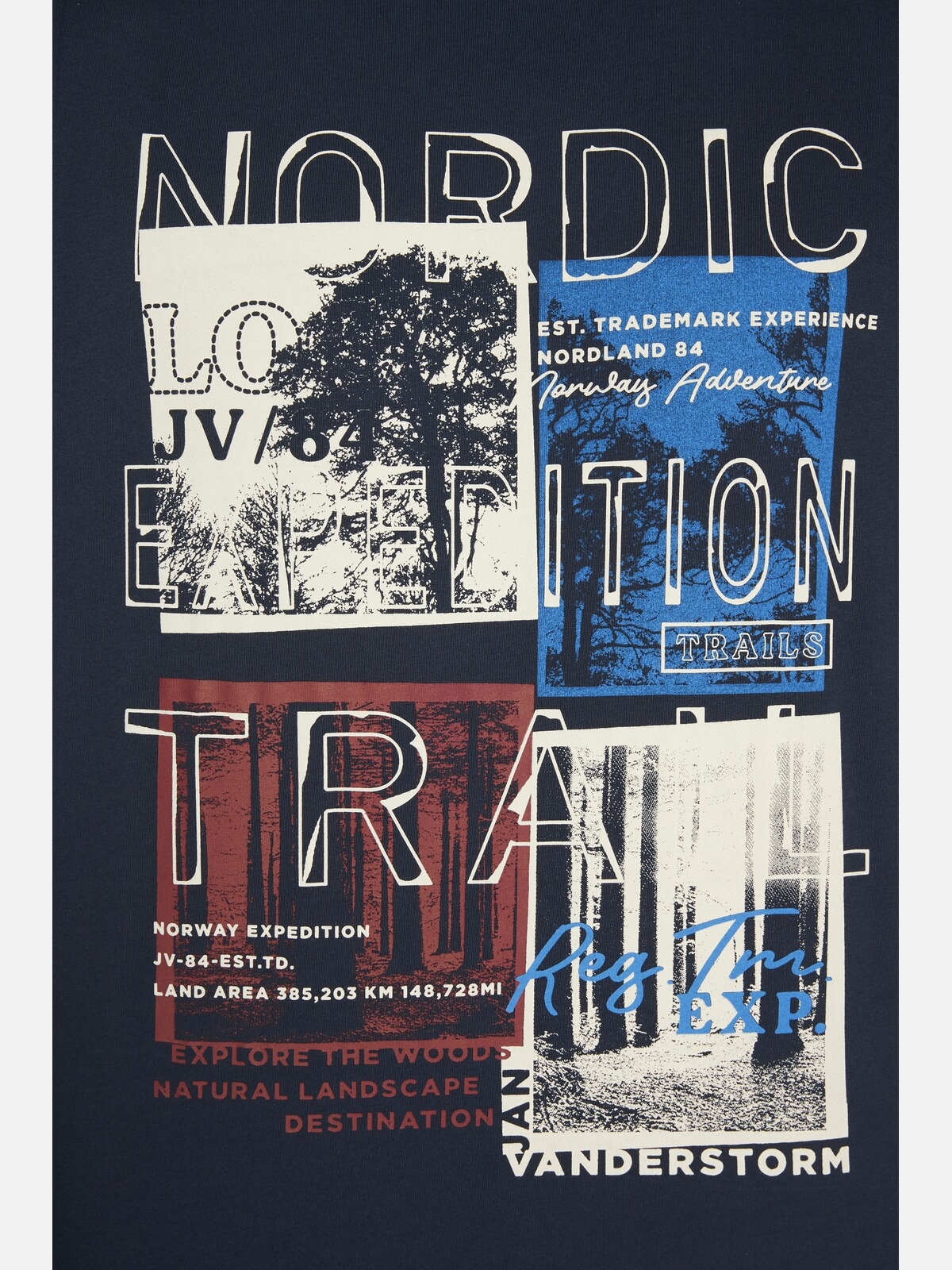 Jan Vanderstorm Rundhalsshirt »T-Shirt TANDRUP«