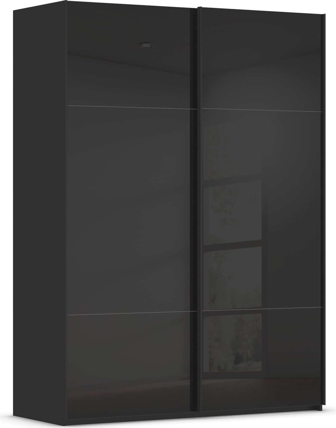 rauch Schwebetürenschrank "Kleiderschrank Schrank Garderobe Schlafzimmerschrank CONTIDO" 3 verschiedene Ausstattungen BASIC/CLASSIC/PREMIUM, aus hochwertigem Material in 6 Breiten 2 Griff-Farben MADE IN GERMANY