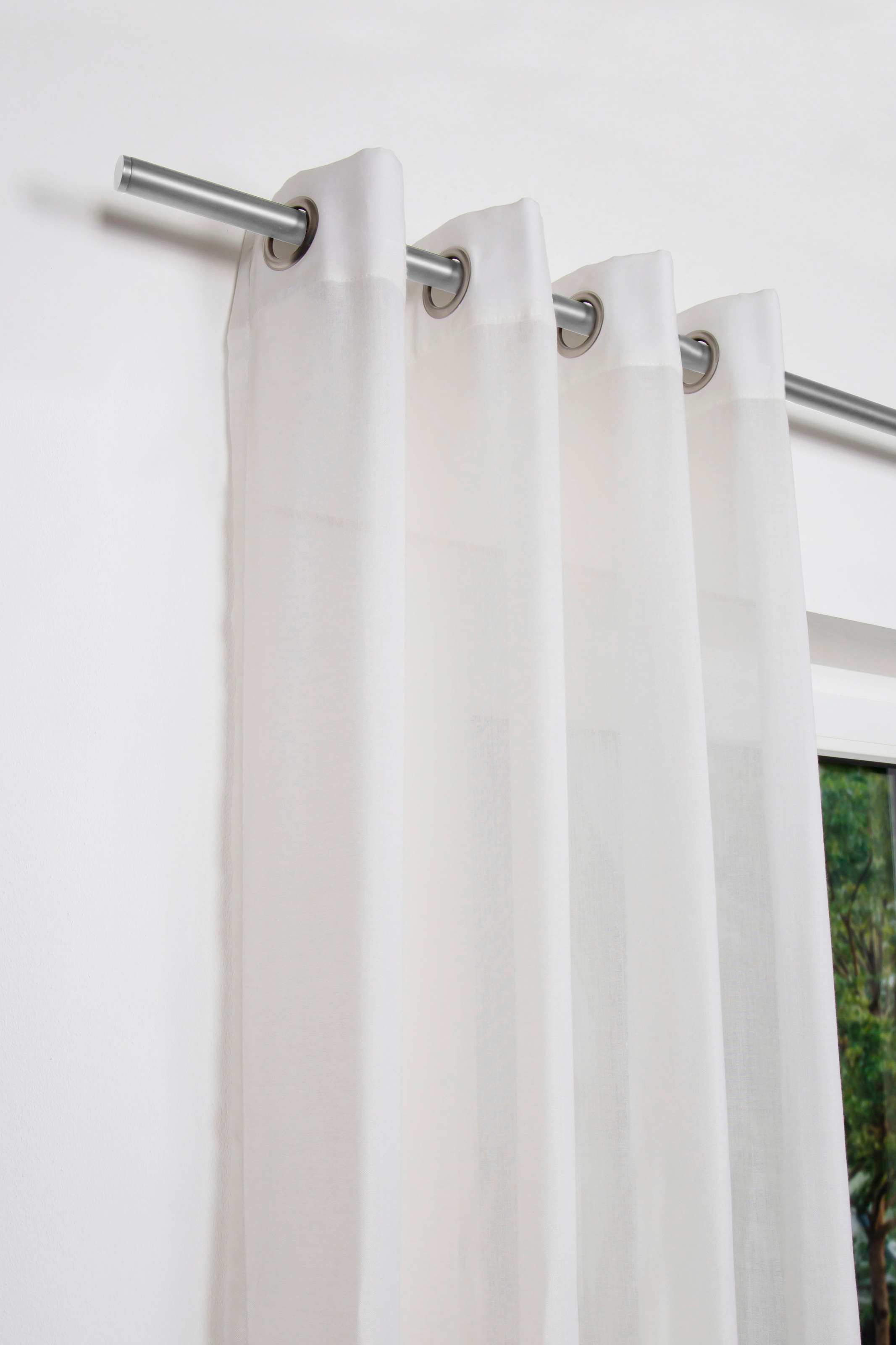 mydeco Gardinenstange »Match-Function«, 1 läufig-läufig, Fixmaß