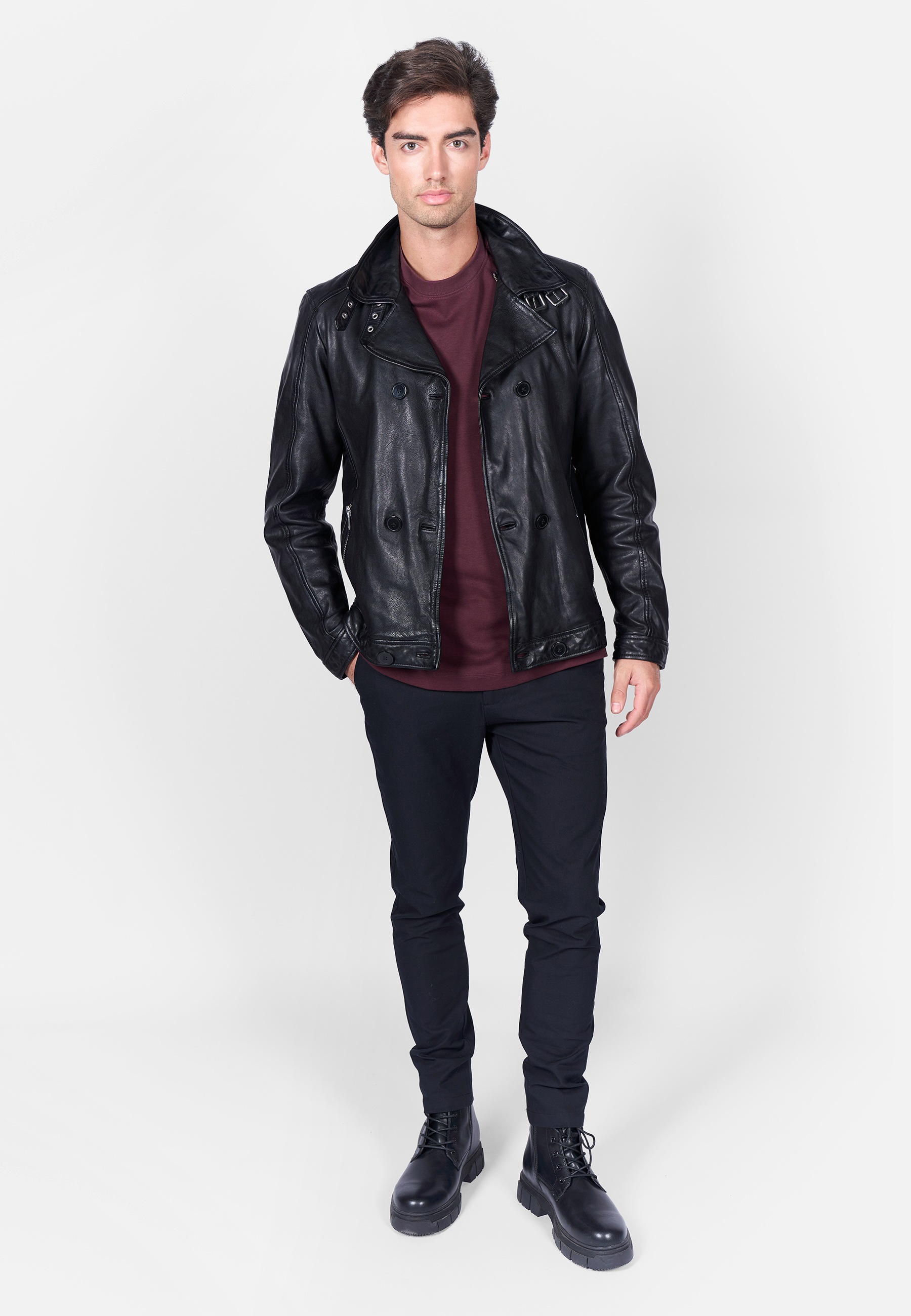 Freaky Nation Lederjacke »Tamo-FN«