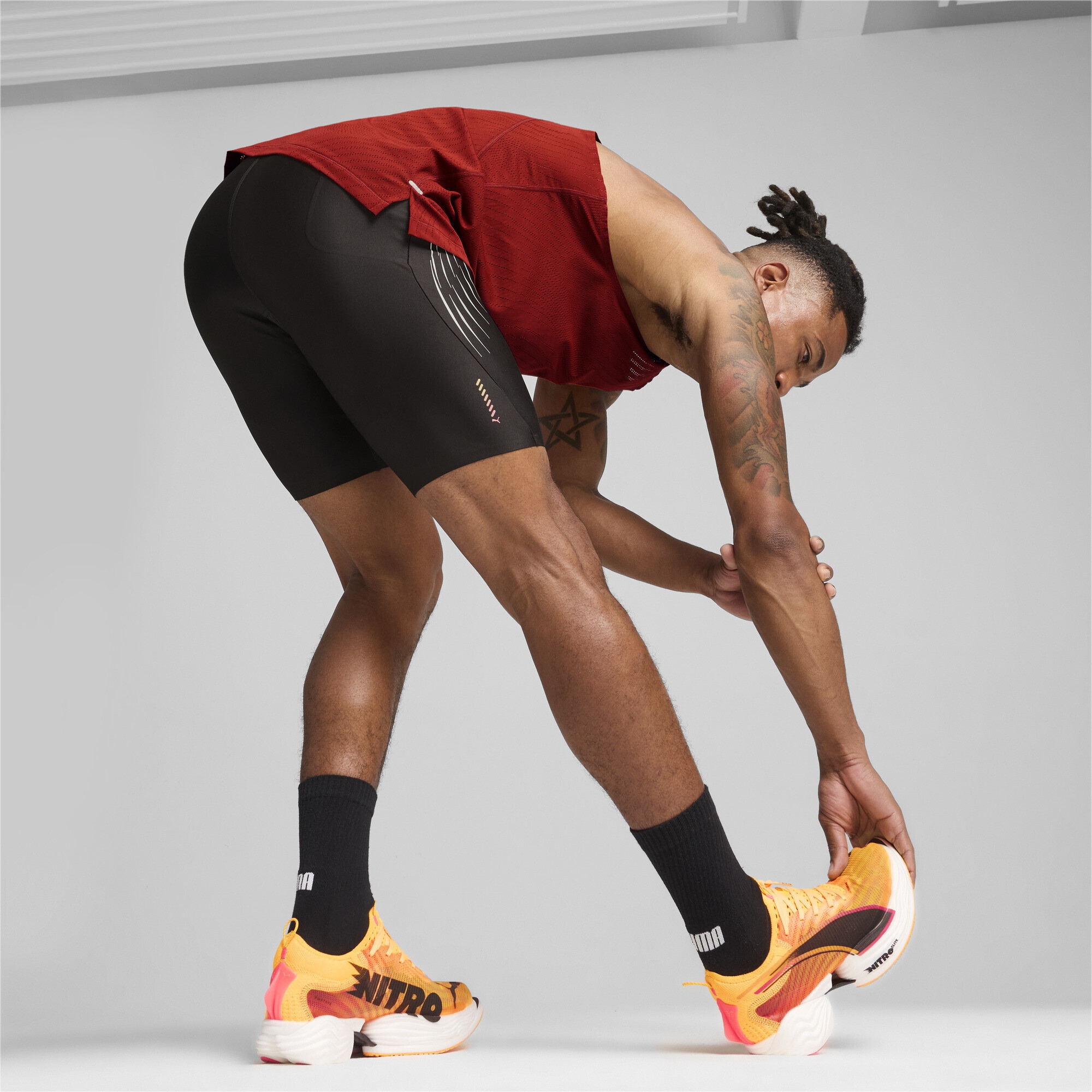 PUMA Lauftights »PUMA RUN Elite Kurze Laufhose Herren«
