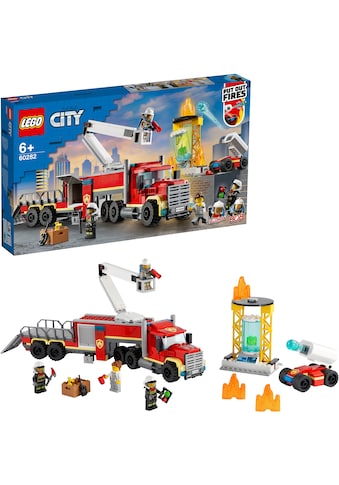 LEGO® Konstruktionsspielsteine »Mobile Feuerwehreinsatzzentrale (60282), LEGO® City... kaufen