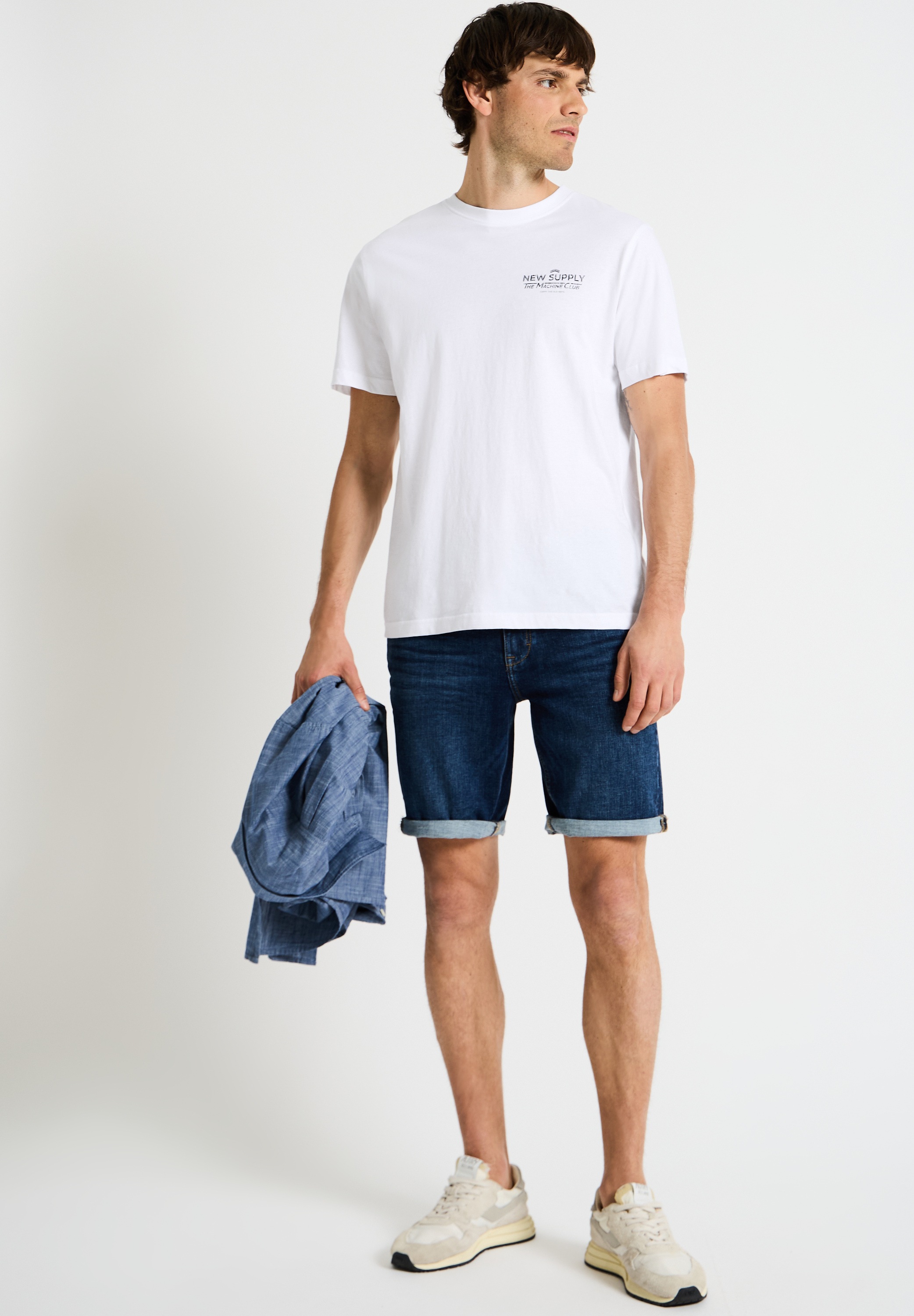STREET ONE MEN T-Shirt aus reiner Baumwolle