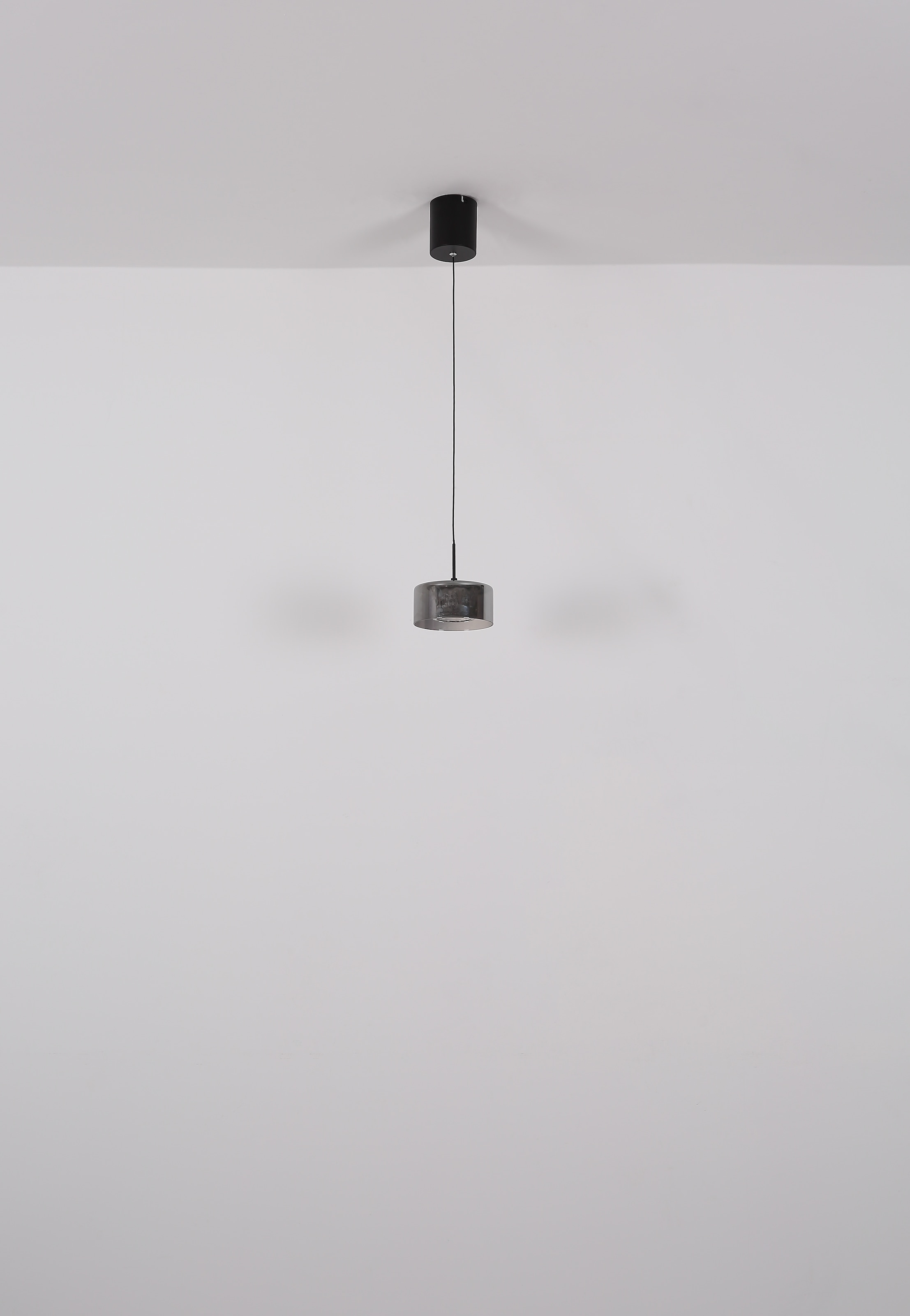 GLOBO LIGHTING LED Pendelleuchte »FOGSY«, Leuchtmittel LED-Modul | LED fest integriert, Hängelampe/Pendelleuchte/Glas rauchfarben/Höhe kürzbar/Esstisch