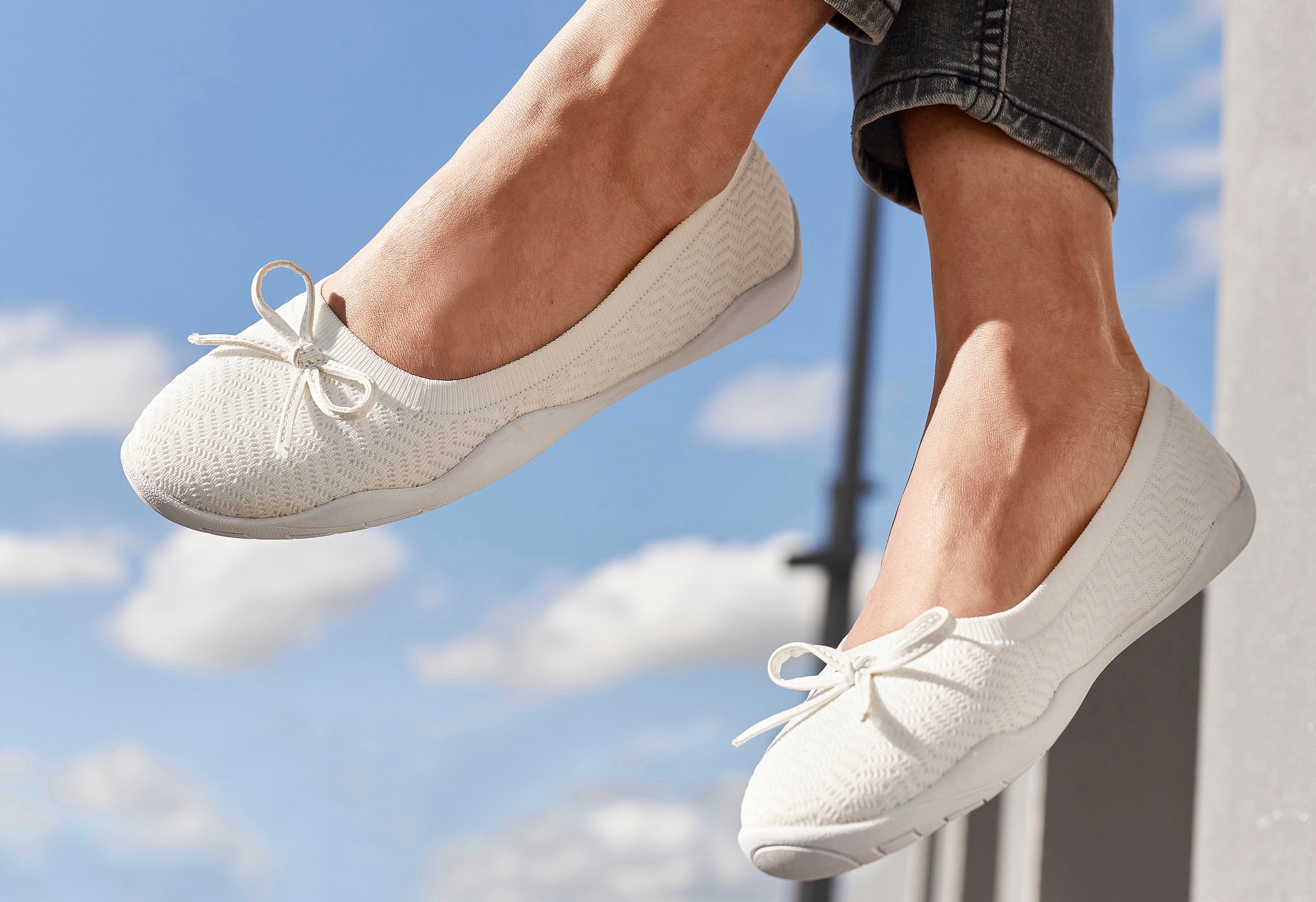 LASCANA Sneaker Ballerinas, Slipper, Halbschuh, Slip-On-Sneaker ultraleicht günstig online kaufen