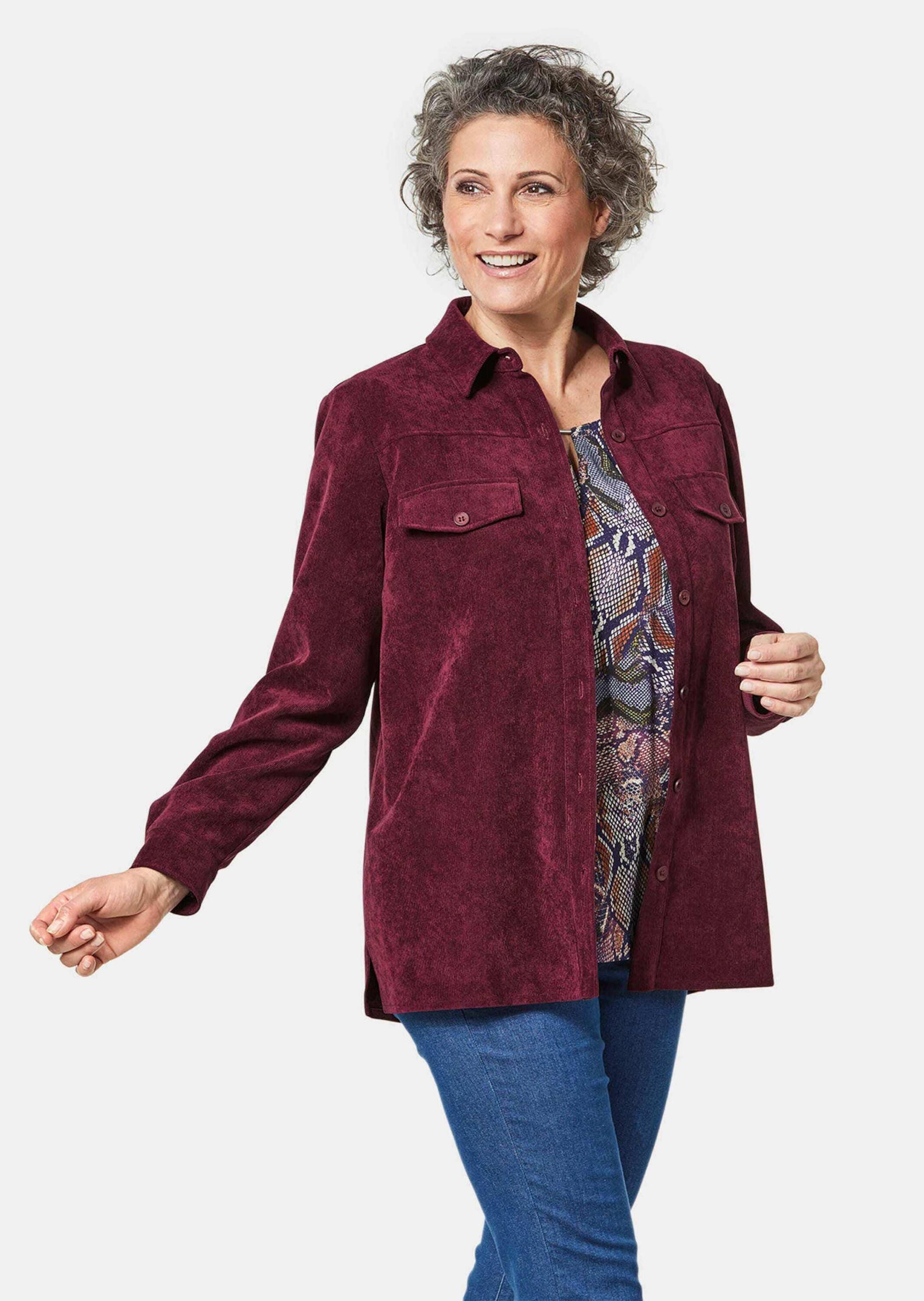 GOLDNER Kurzjacke »Cordjacke moderne Hemdjacke in trageangenehmer Qualität«