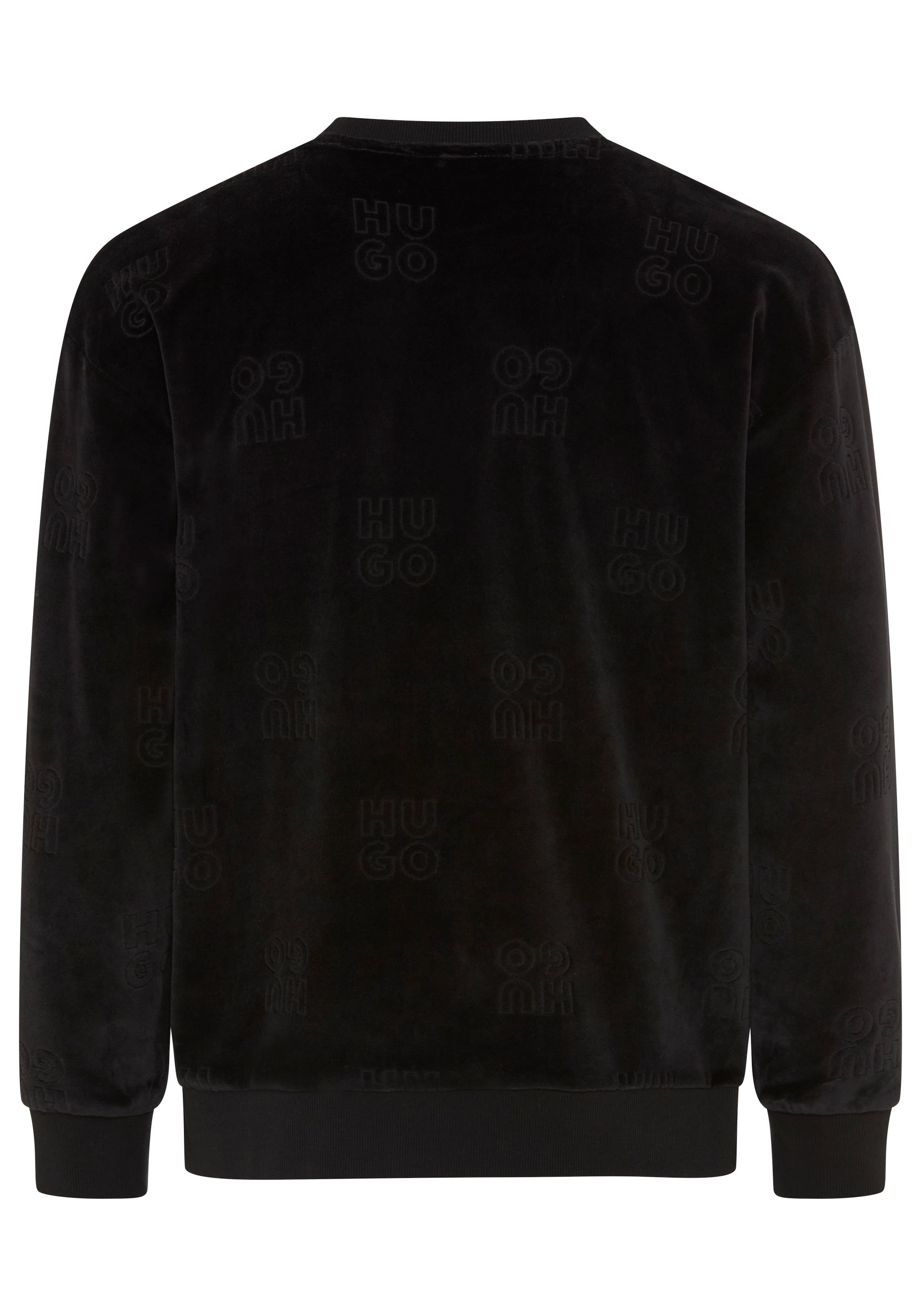 HUGO Underwear Sweatshirt »VELORO«, in hochwertiger Velours-Optik
