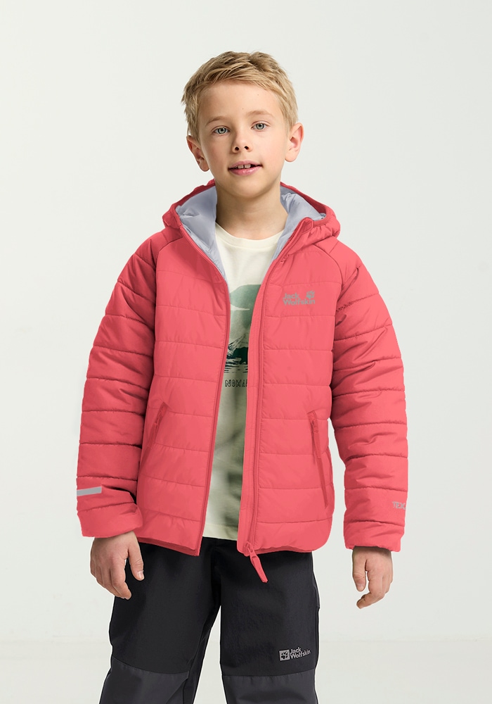 Jack Wolfskin Outdoorjacke »ZENON JKT KIDS«, mit Kapuze