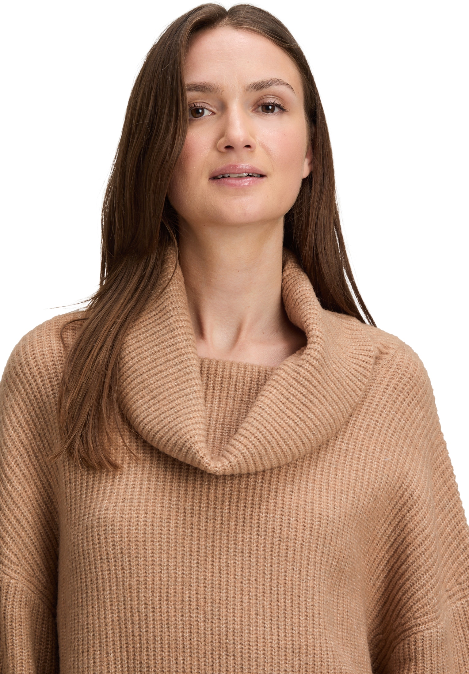 Betty&Co Strickpullover »Damen Strickpullover mit Kragen« 1 Stk. tlg.
