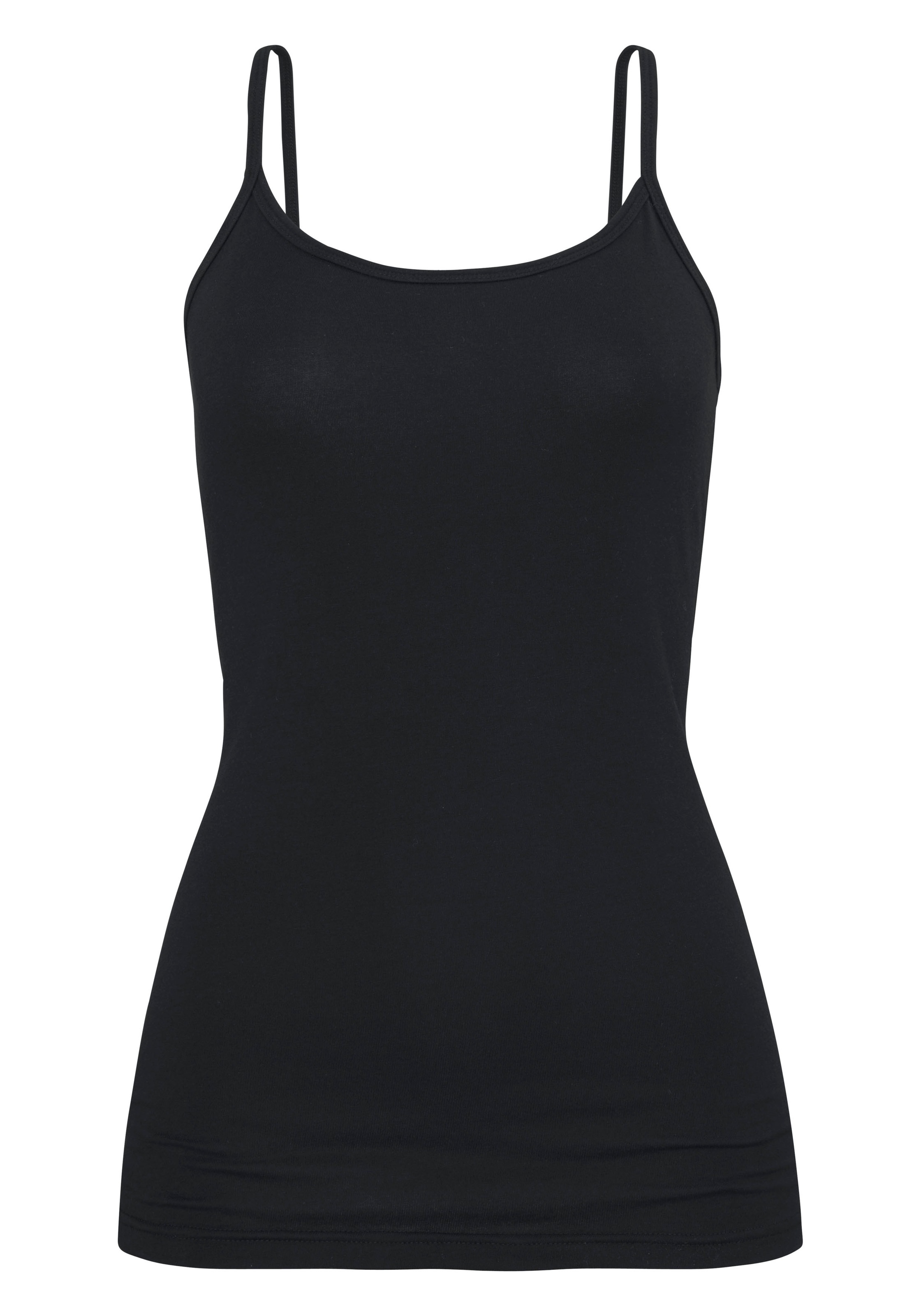 Thumbnail - H.I.S Unterhemd 2er-Pack, aus elastischer Baumwoll-Qualität, Spaghettiträger-Top, Unterziehshirt